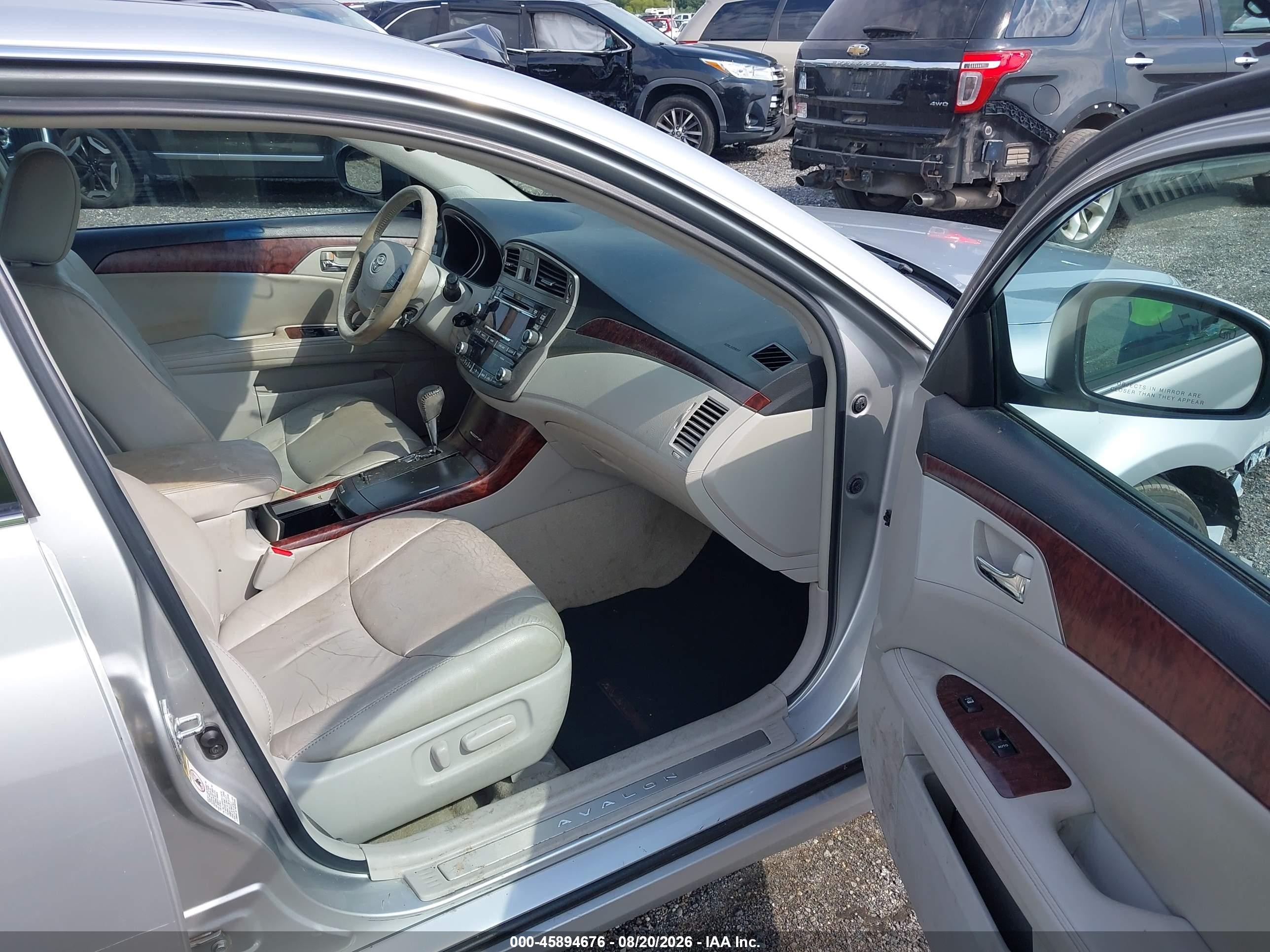 2011 Toyota Avalon   Красный vin: 4T1BK3DB5BU410798
