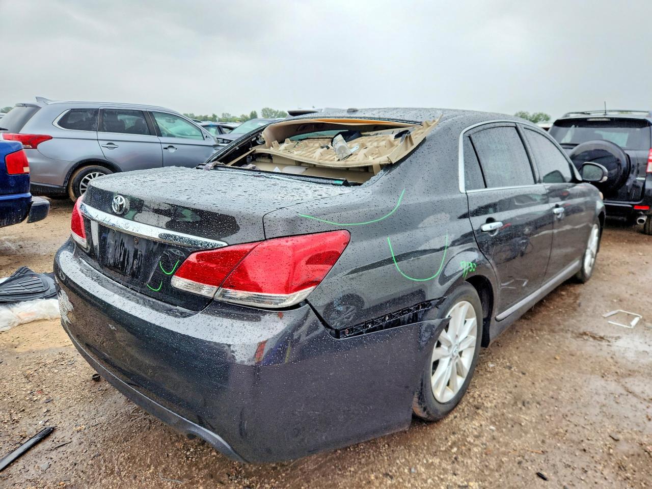 2011 Toyota Avalon Limited Black vin: 4T1BK3DB5BU426578