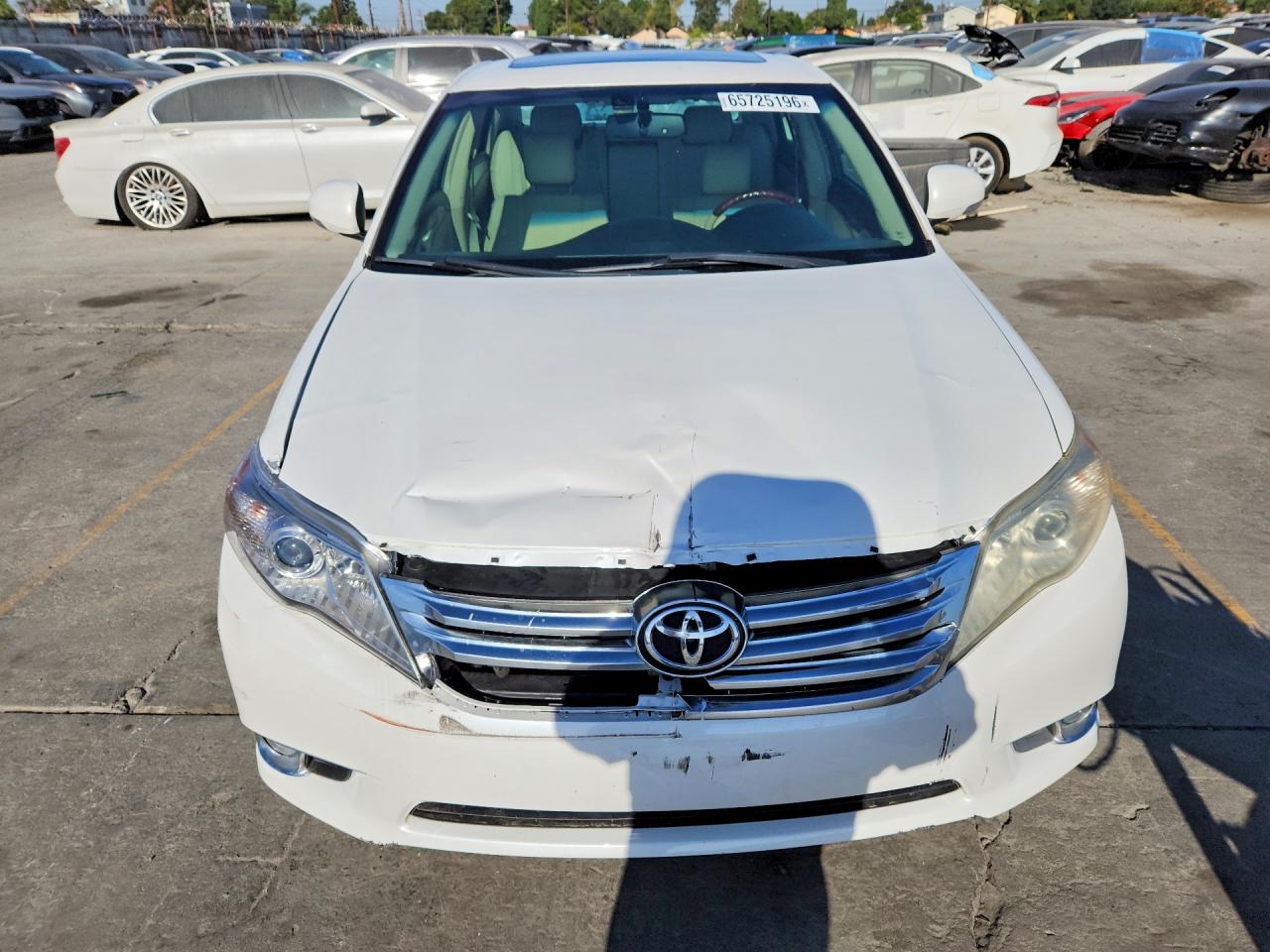 2011 Toyota Avalon Limited White vin: 4T1BK3DB5BU433398