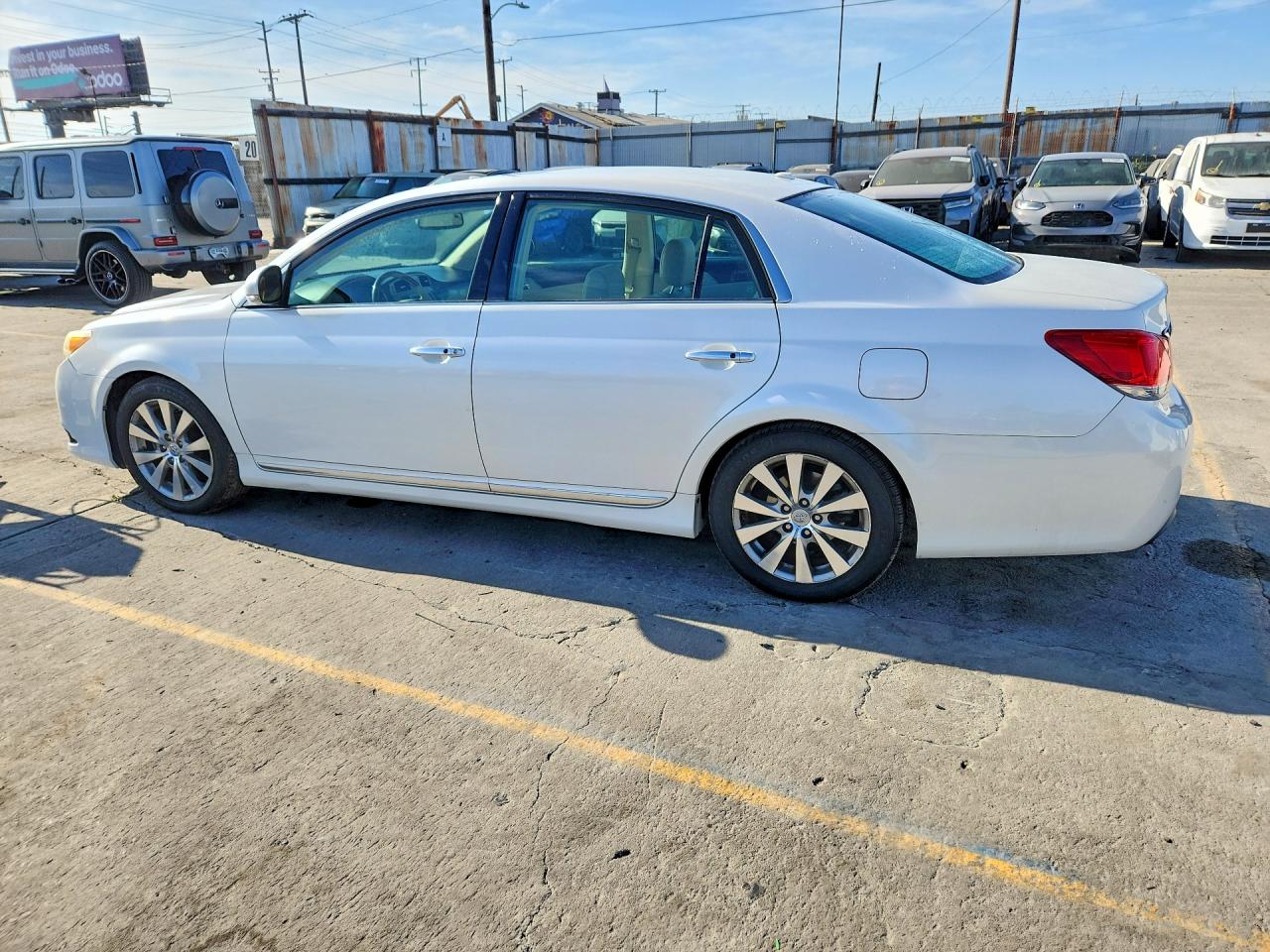 2011 Toyota Avalon Limited White vin: 4T1BK3DB5BU433398