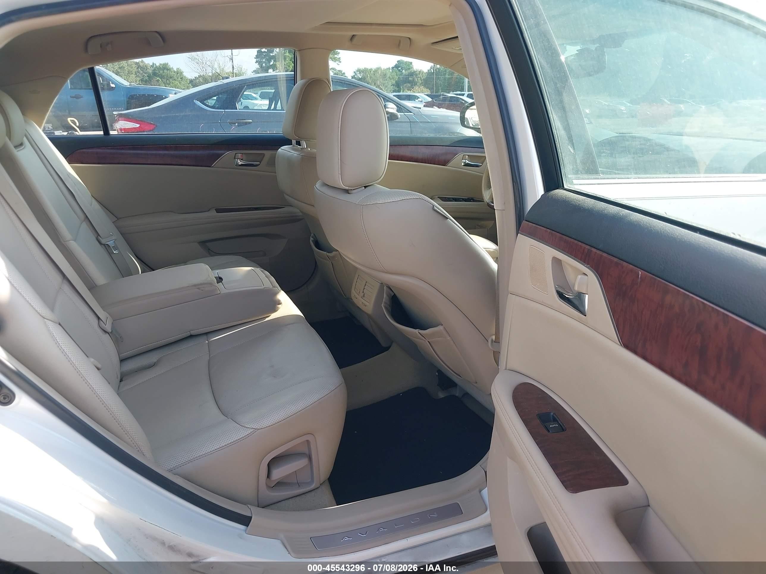 2011 Toyota Avalon Limited White vin: 4T1BK3DB5BU438102