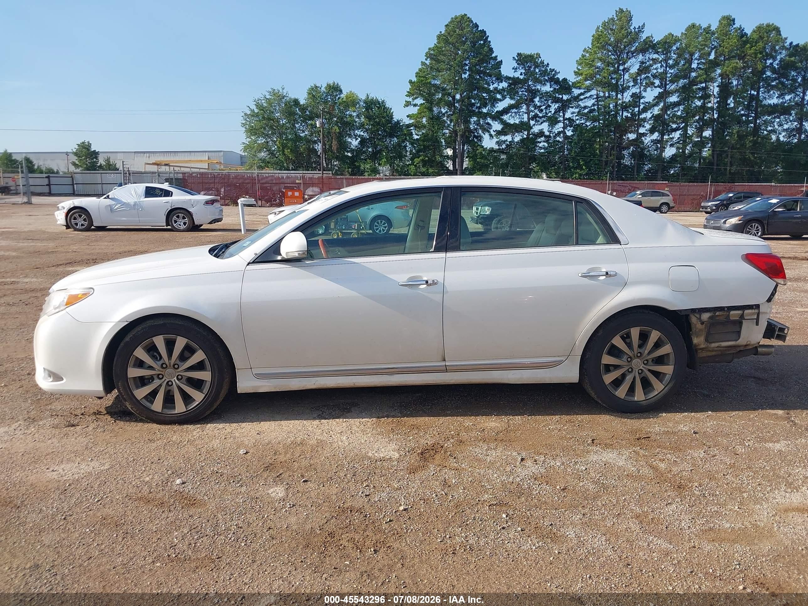 2011 Toyota Avalon Limited White vin: 4T1BK3DB5BU438102