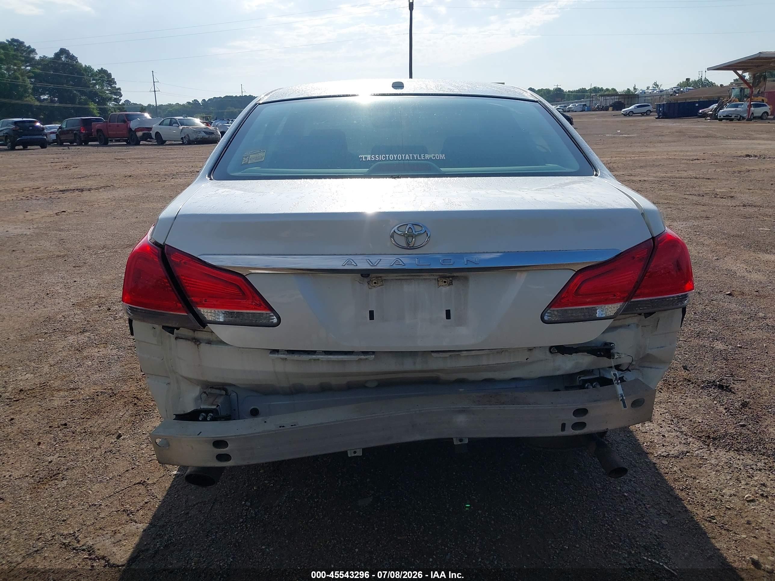2011 Toyota Avalon Limited White vin: 4T1BK3DB5BU438102