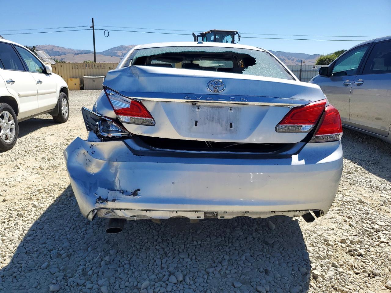 2012 Toyota Avalon Base Silver vin: 4T1BK3DB5CU444774
