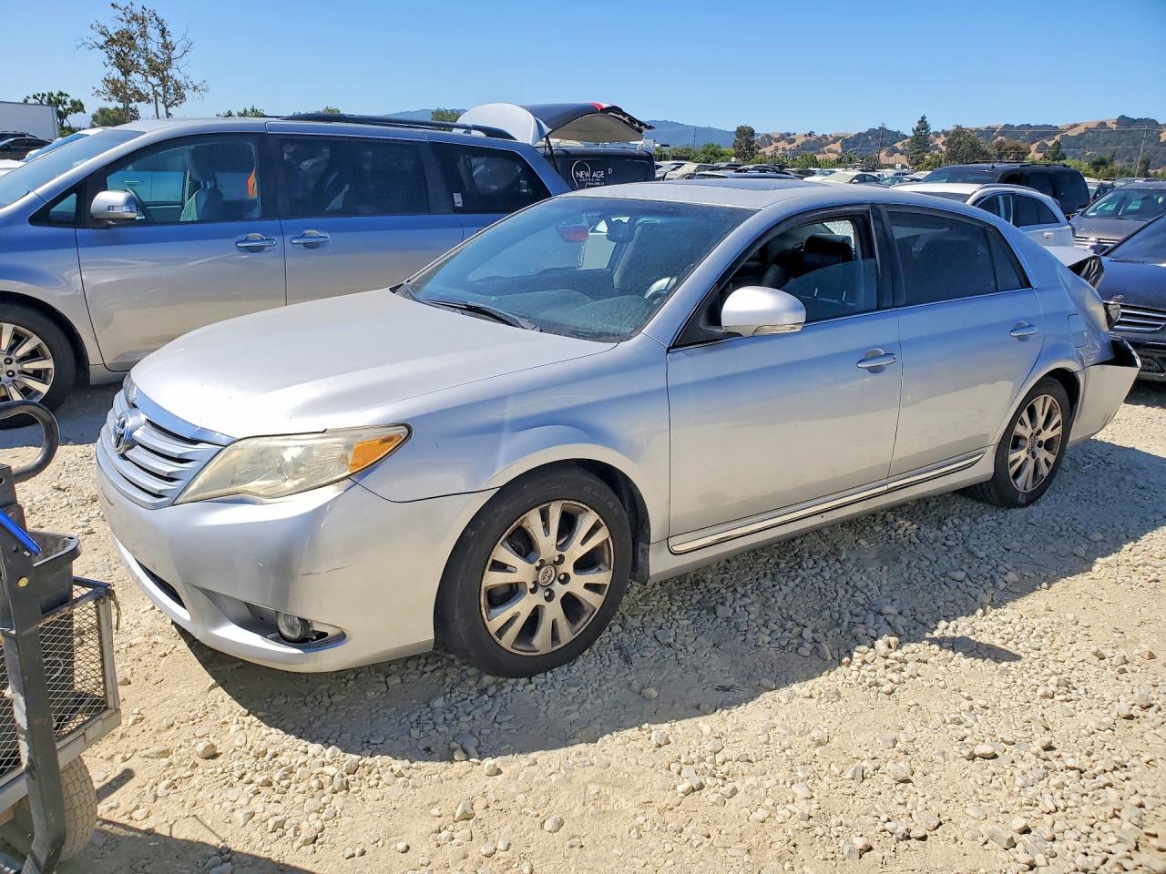 2012 Toyota Avalon Base Silver vin: 4T1BK3DB5CU444774