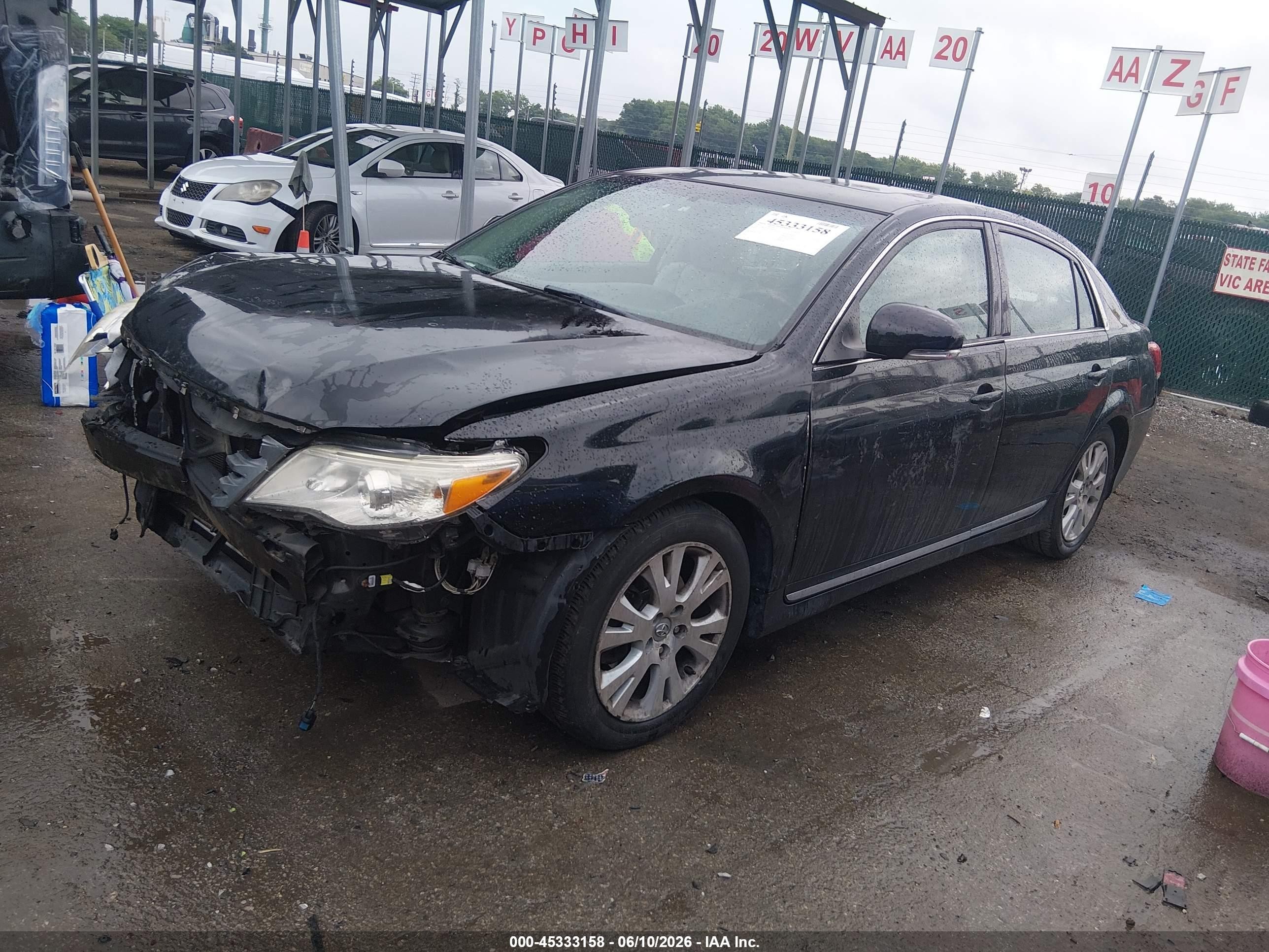 2012 Toyota Avalon   Black vin: 4T1BK3DB5CU449036
