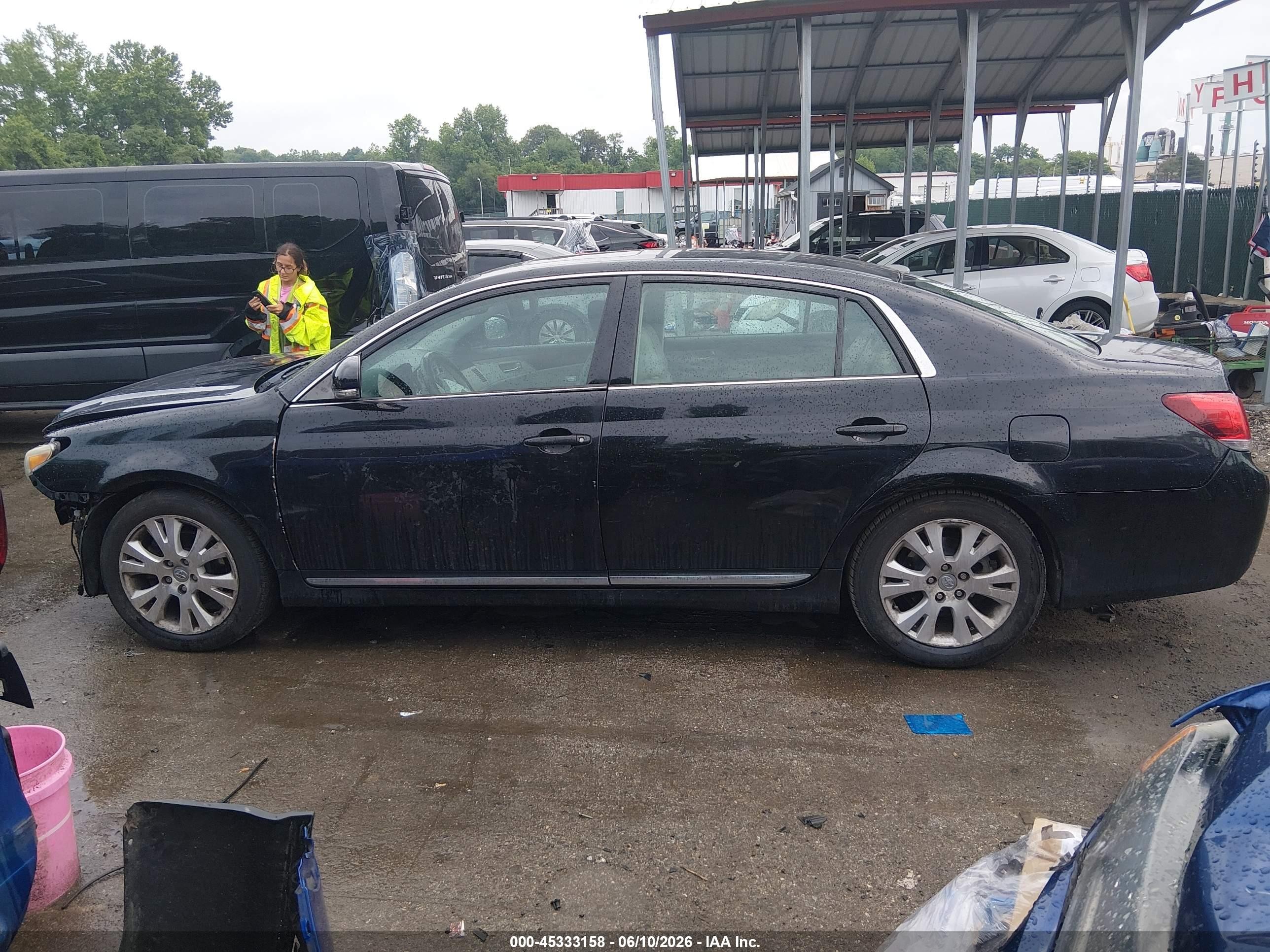 2012 Toyota Avalon   Black vin: 4T1BK3DB5CU449036