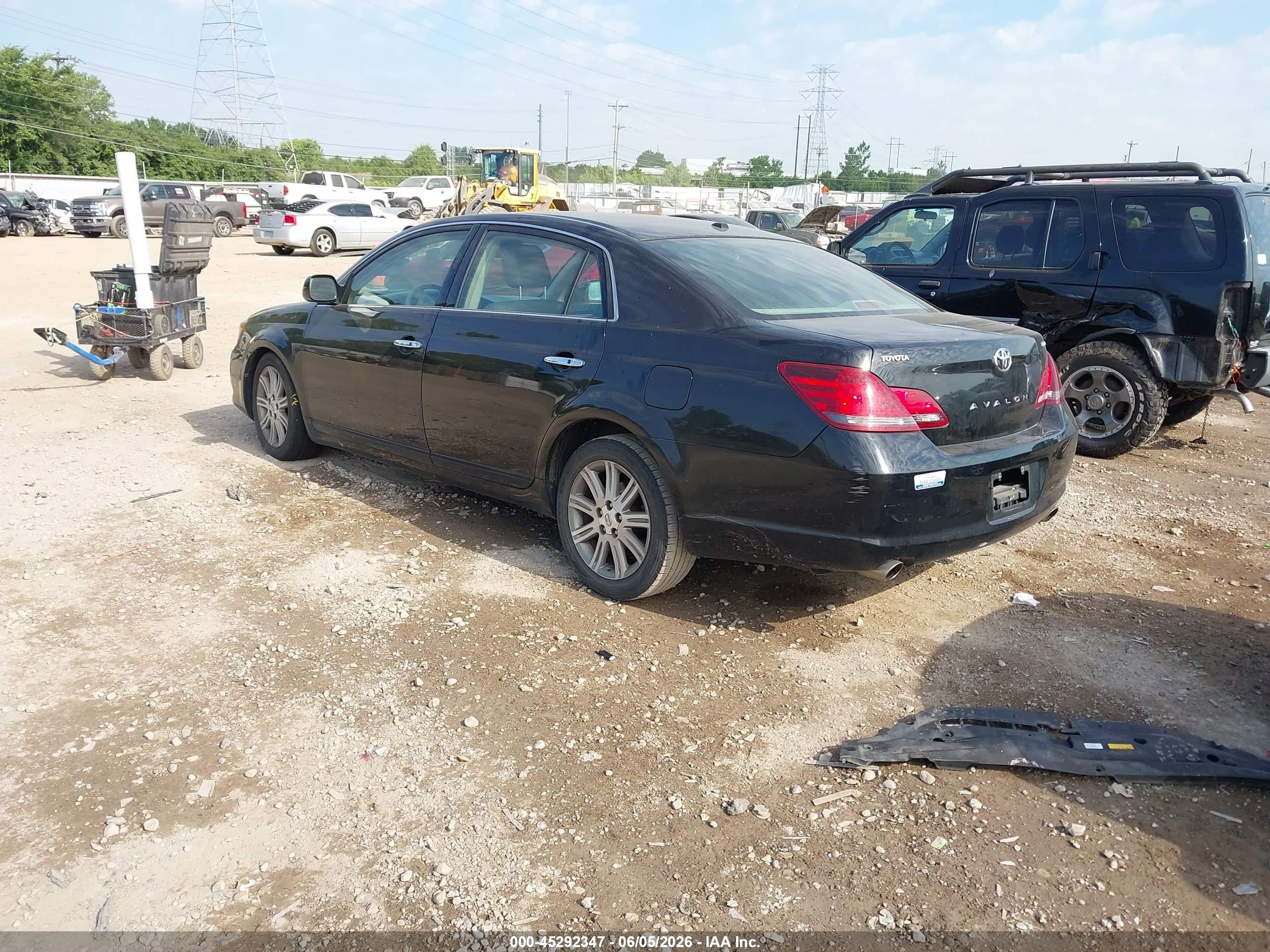 2010 Toyota Avalon Limited Black vin: 4T1BK3DB6AU352988