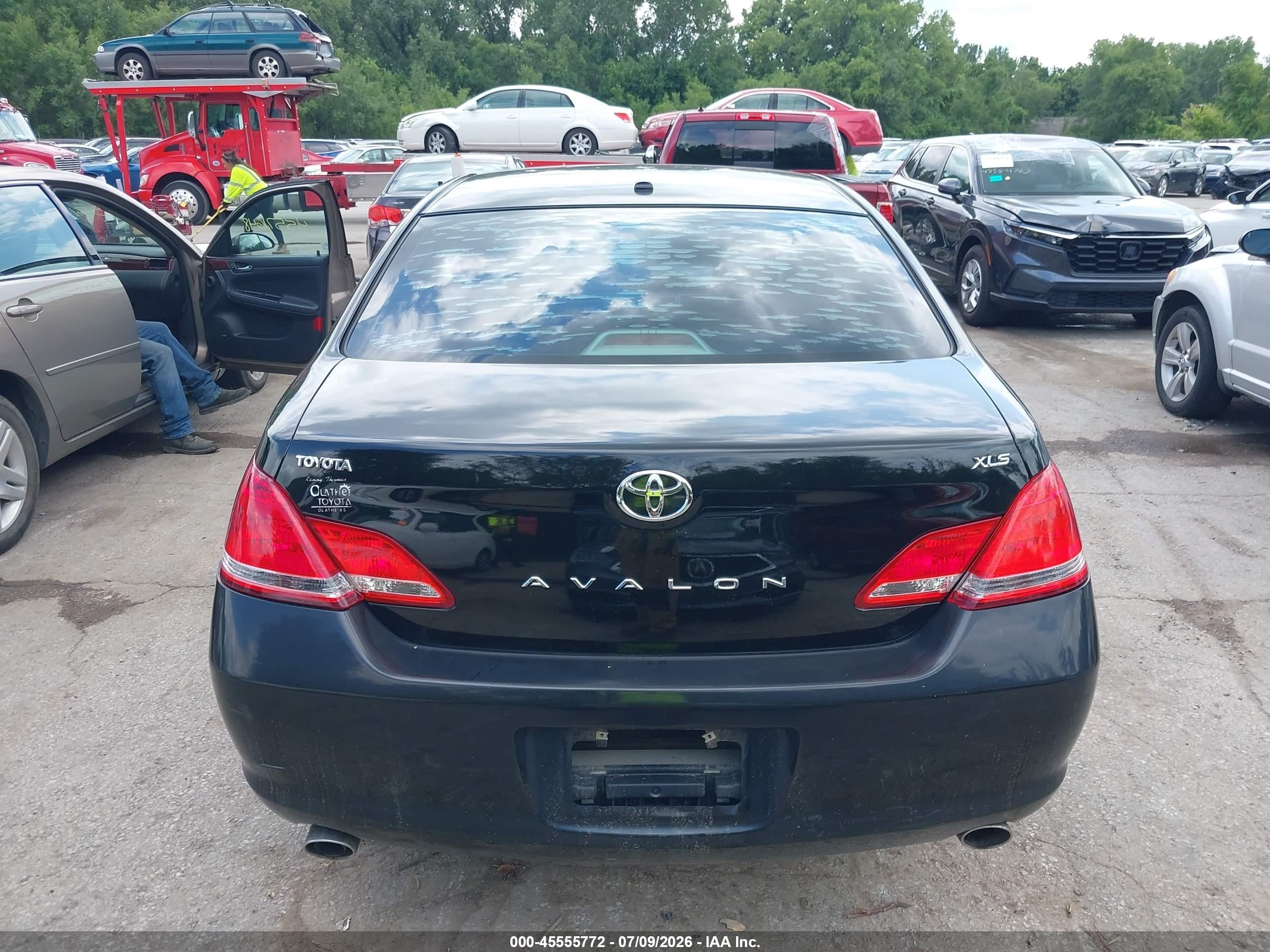 2010 Toyota Avalon Xls Black vin: 4T1BK3DB6AU369337