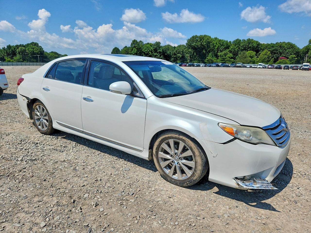 2011 Toyota Avalon Limited White vin: 4T1BK3DB6BU371039