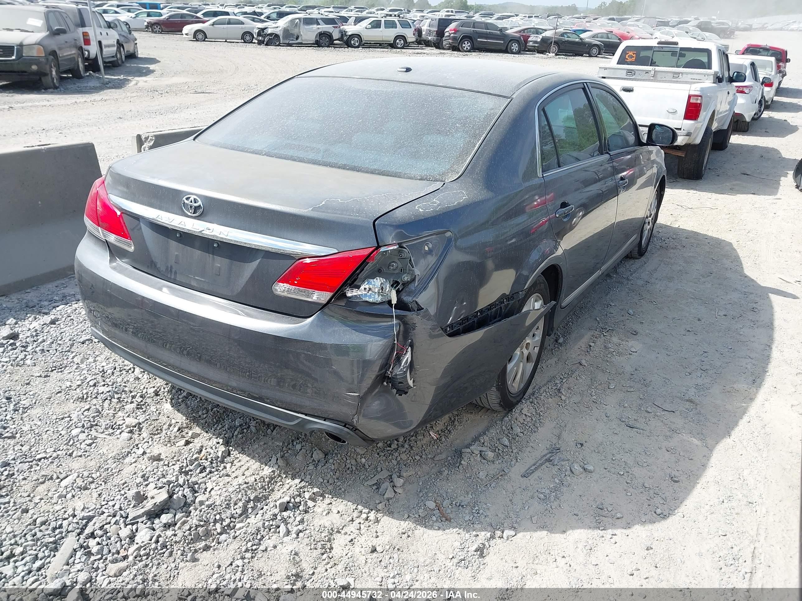 2011 Toyota Avalon   Черный vin: 4T1BK3DB6BU381375