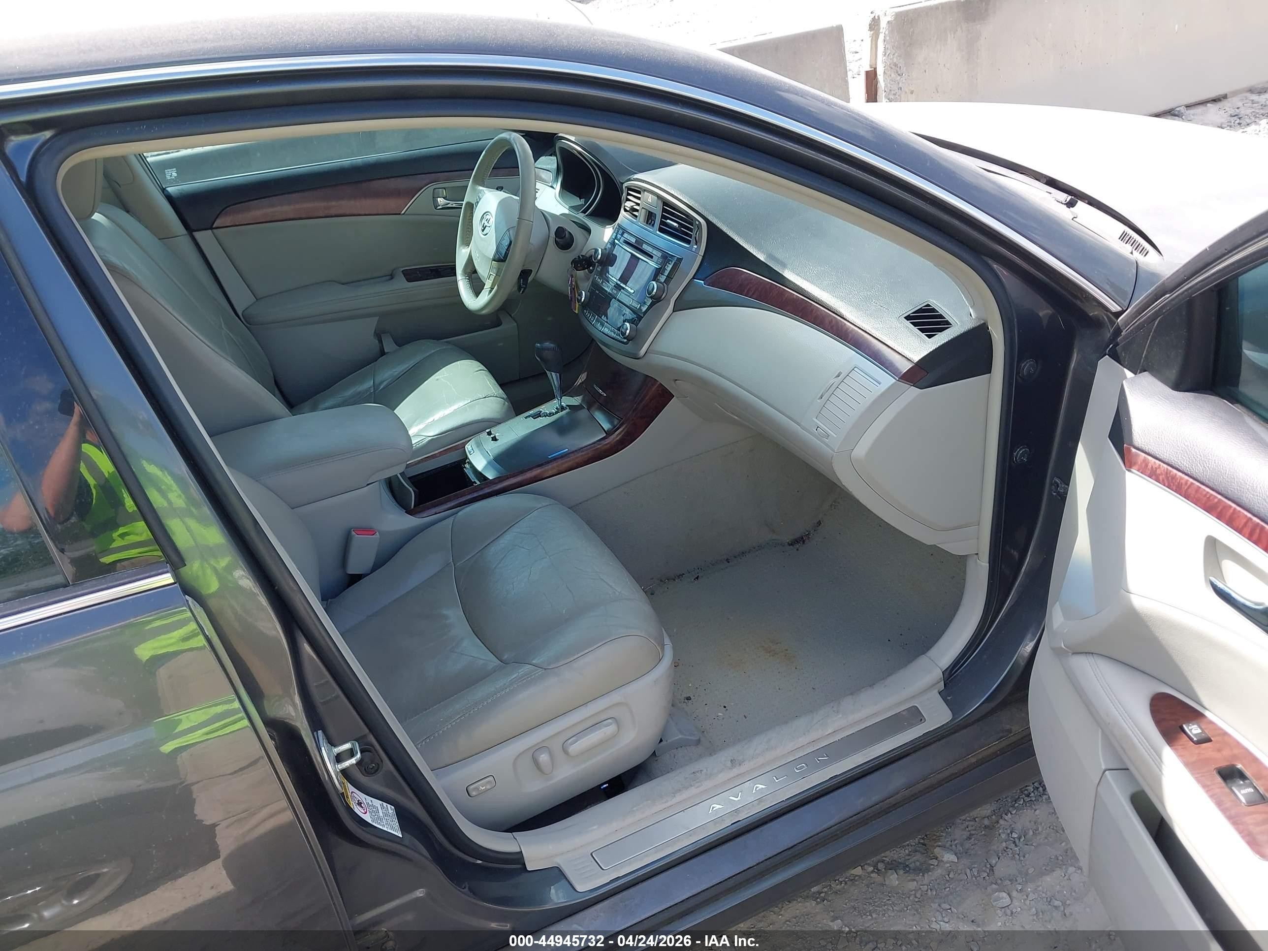 2011 Toyota Avalon   Черный vin: 4T1BK3DB6BU381375