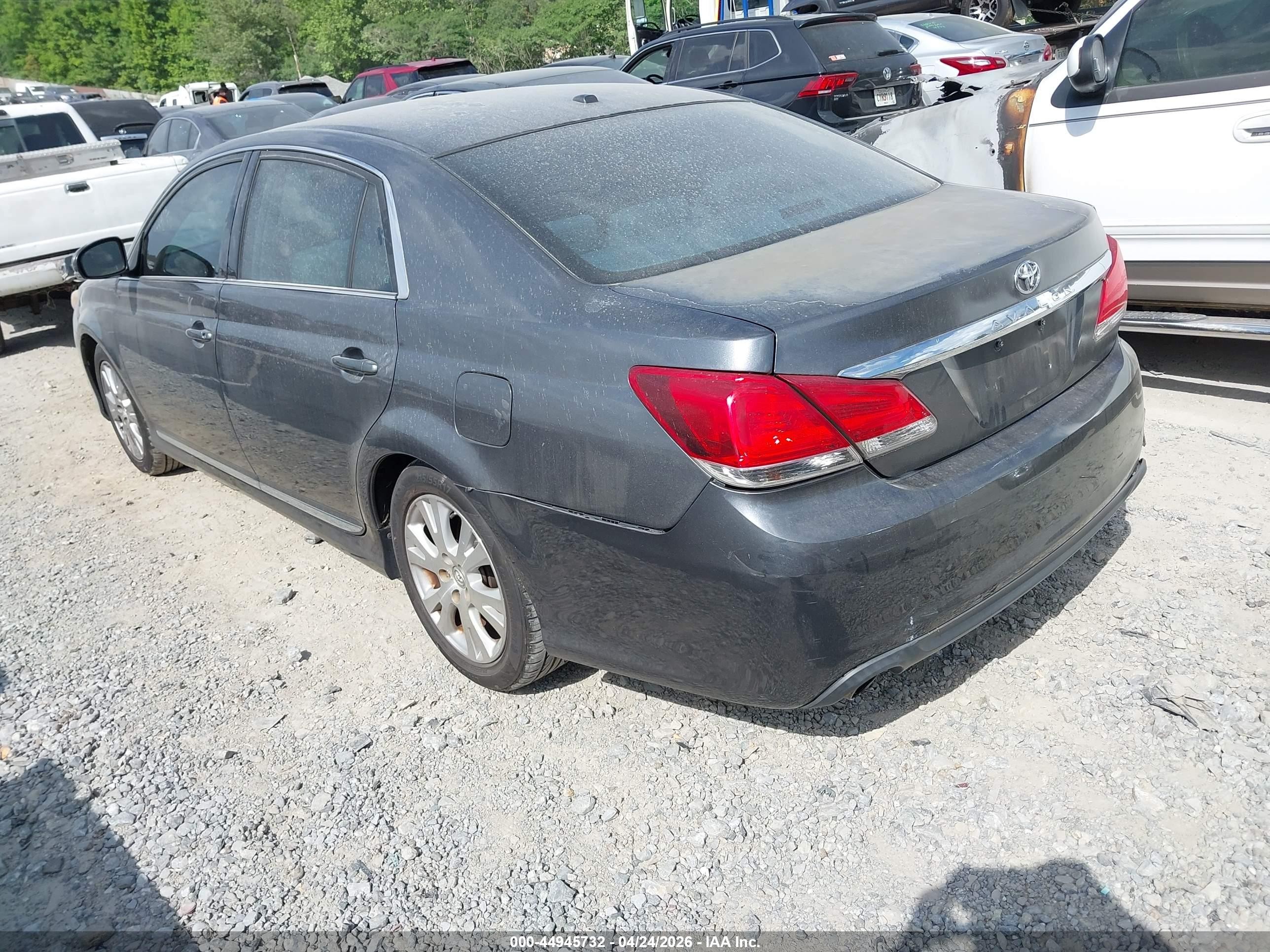 2011 Toyota Avalon   Черный vin: 4T1BK3DB6BU381375
