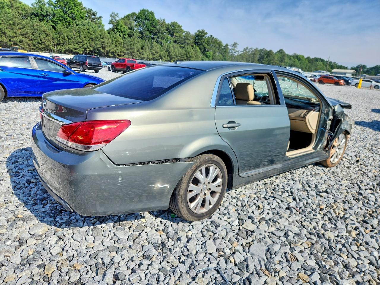 2011 Toyota Avalon Base Gray vin: 4T1BK3DB6BU386950