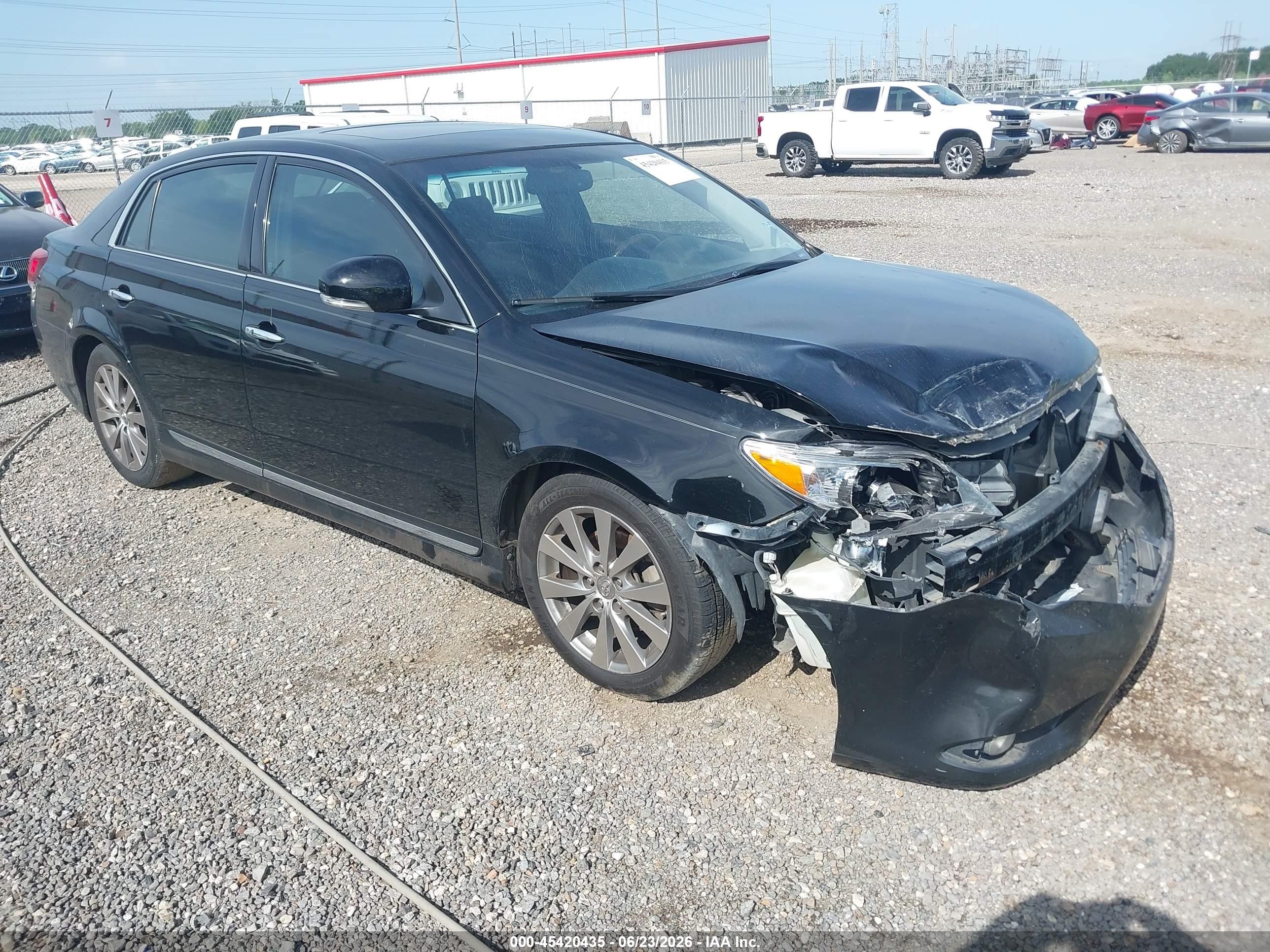 2011 Toyota Avalon Limited Черный vin: 4T1BK3DB6BU388973
