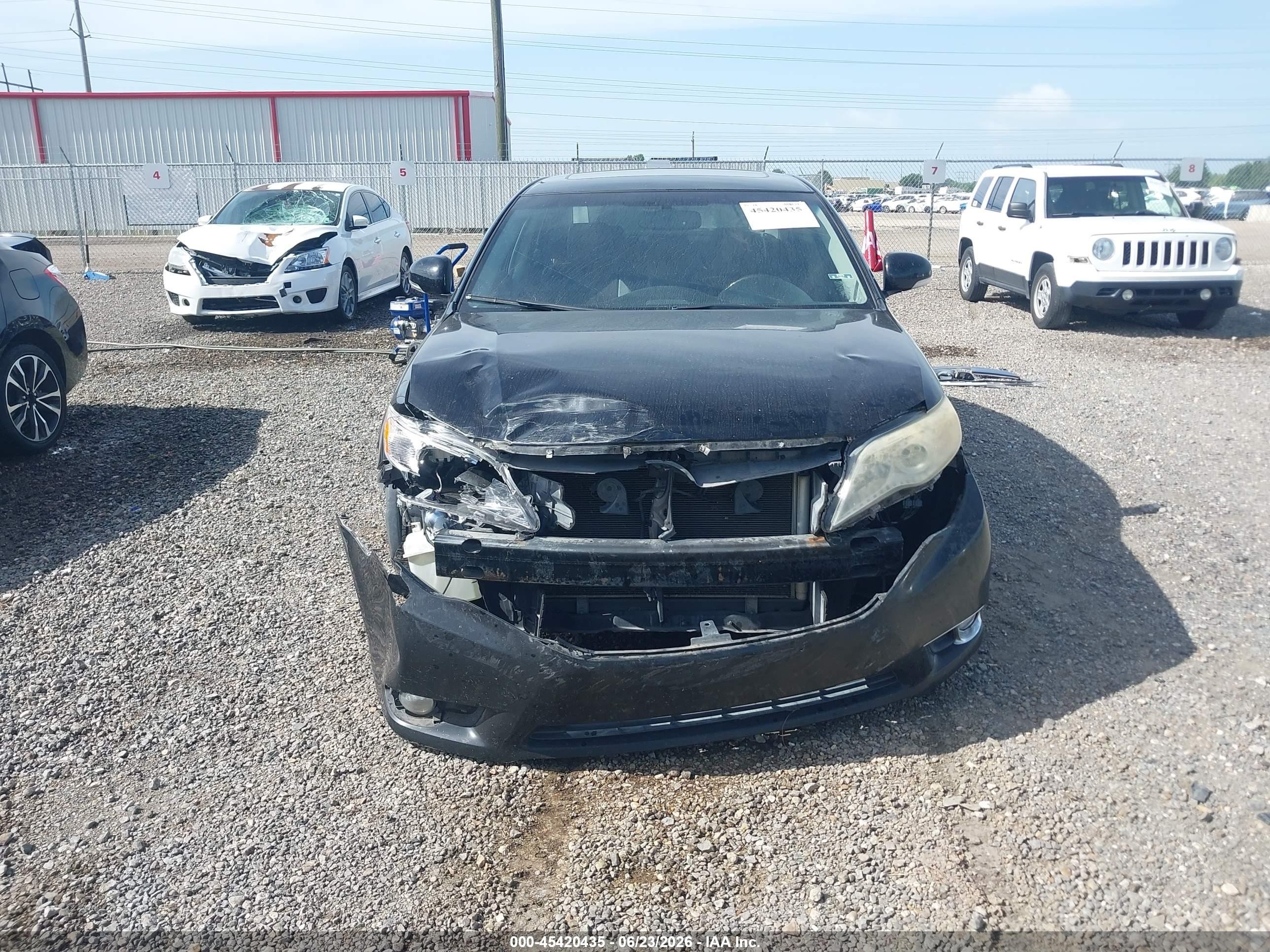 2011 Toyota Avalon Limited Black vin: 4T1BK3DB6BU388973