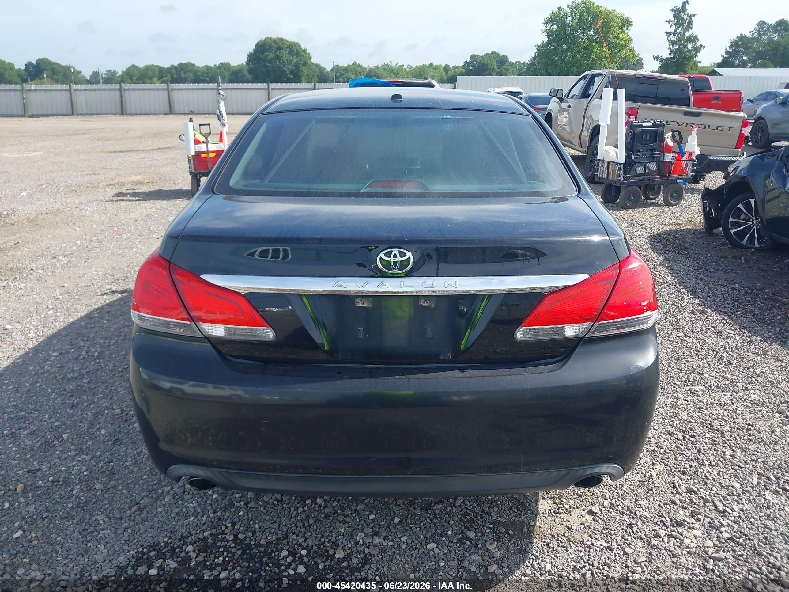 2011 Toyota Avalon Limited Black vin: 4T1BK3DB6BU388973