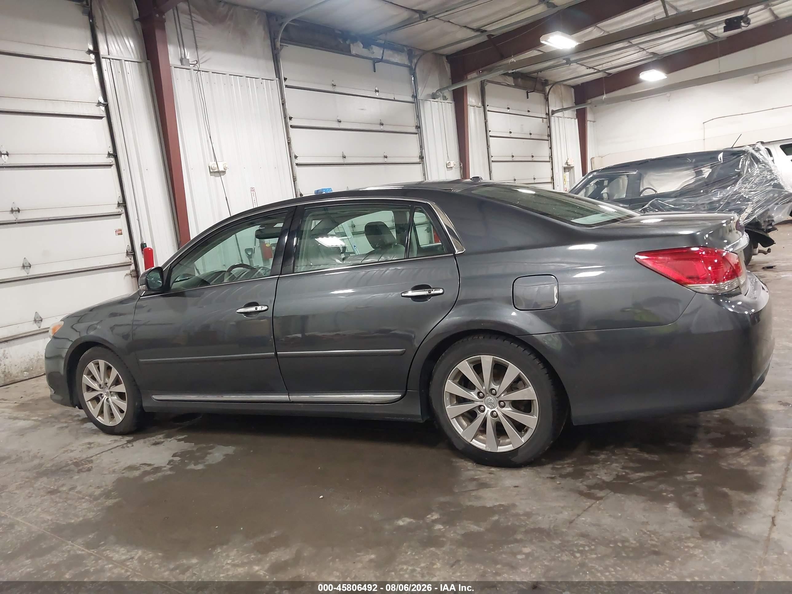 2011 Toyota Avalon Limited Gray vin: 4T1BK3DB6BU389590