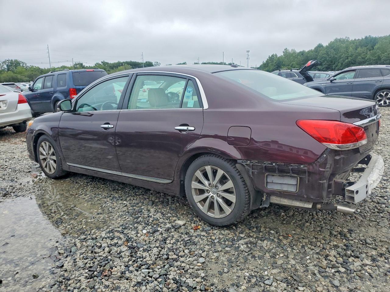 2011 Toyota Avalon Limited Burgundy vin: 4T1BK3DB6BU418487