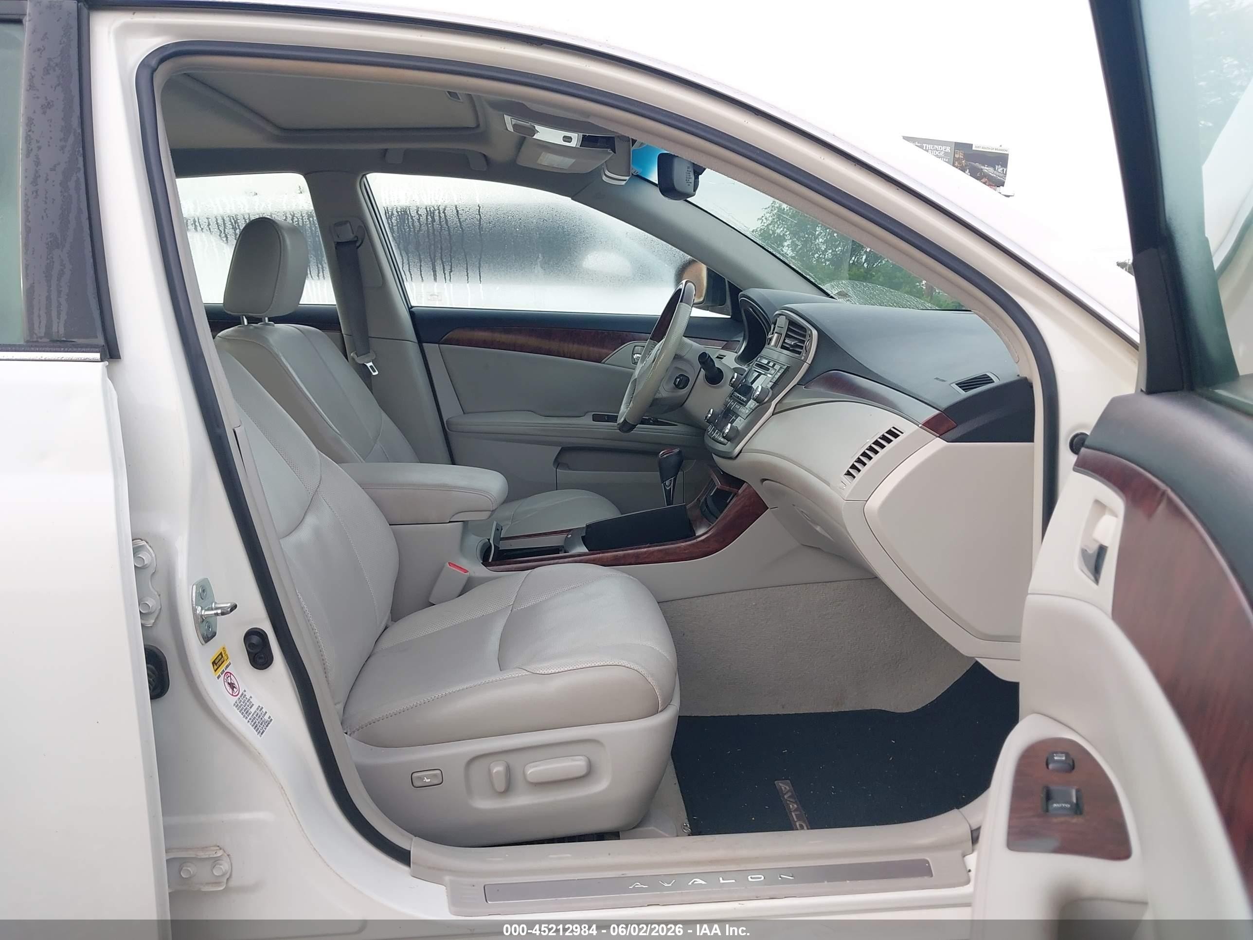 2011 Toyota Avalon Limited White vin: 4T1BK3DB6BU421440