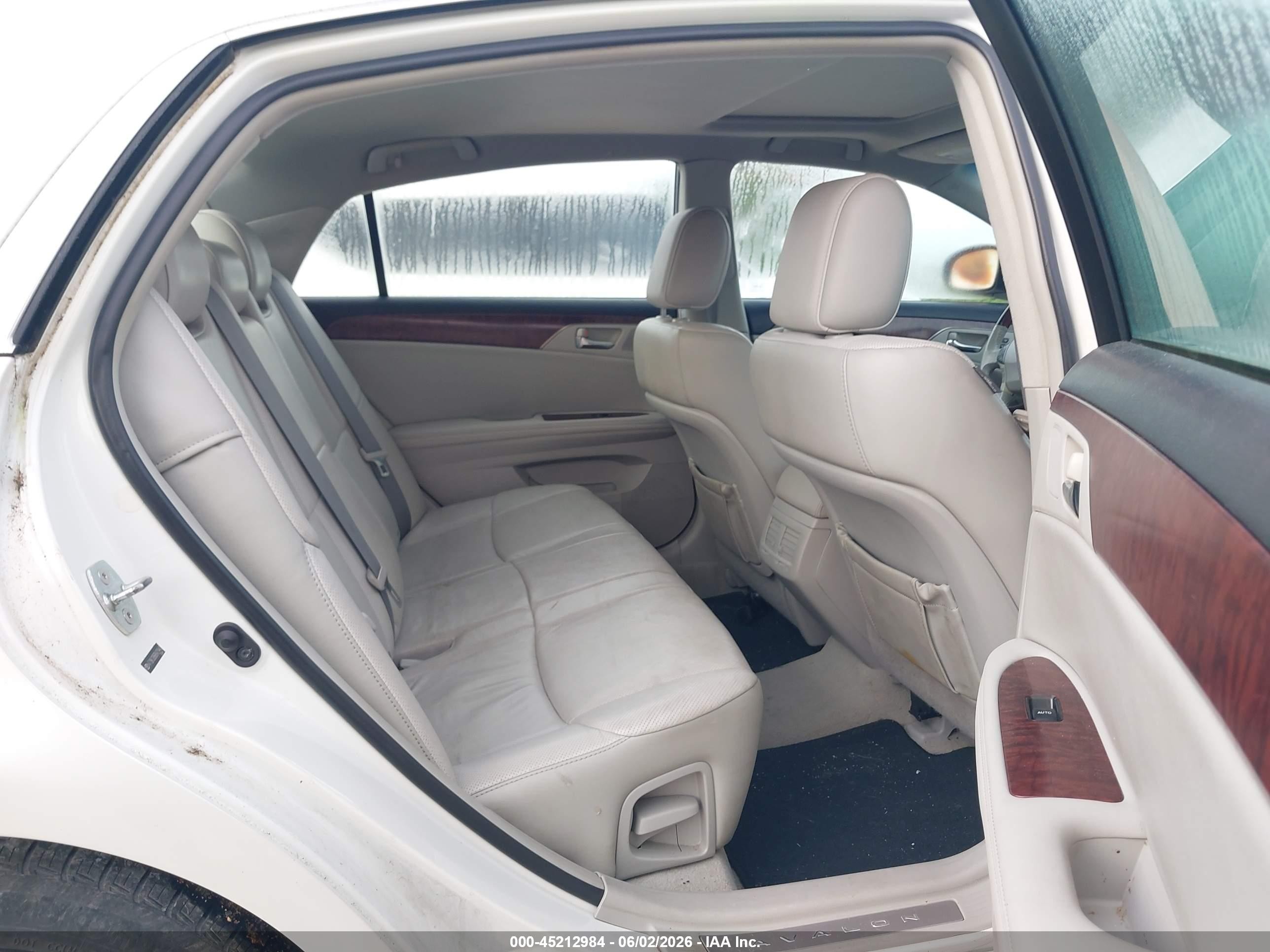 2011 Toyota Avalon Limited White vin: 4T1BK3DB6BU421440