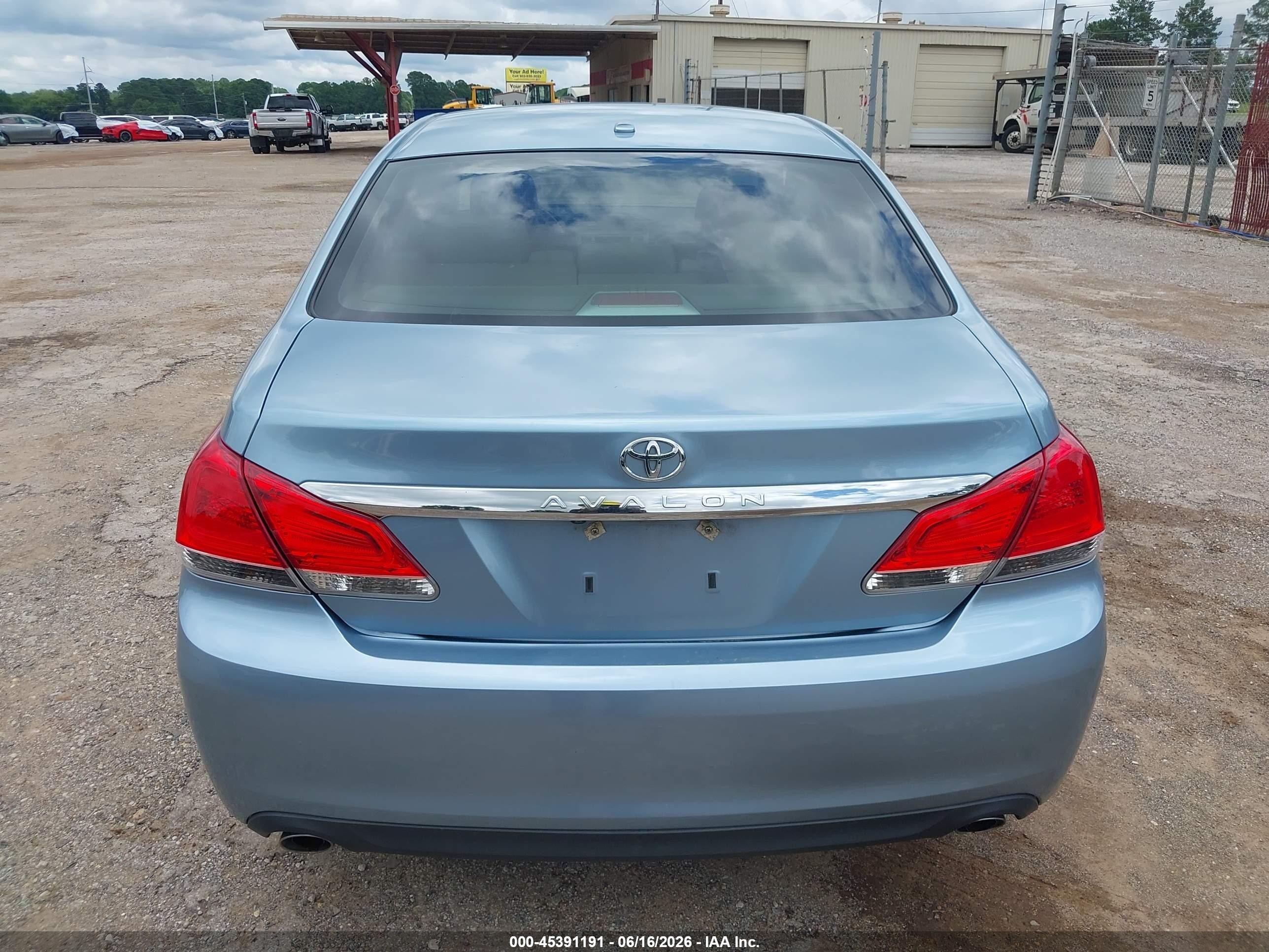 2011 Toyota Avalon Limited Light Blue vin: 4T1BK3DB6BU433166