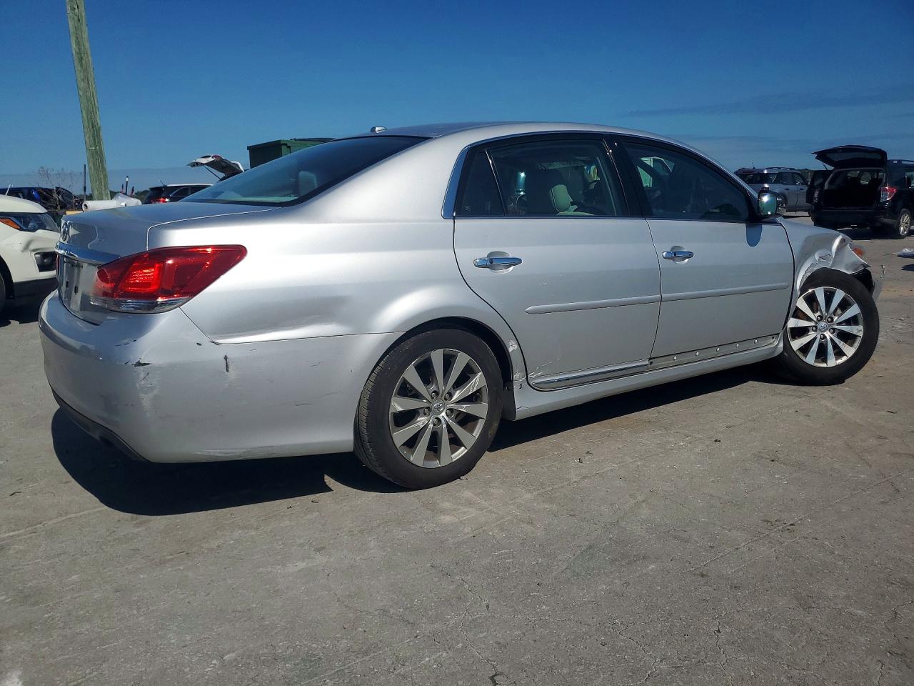2011 Toyota Avalon Limited Silver vin: 4T1BK3DB6BU433989