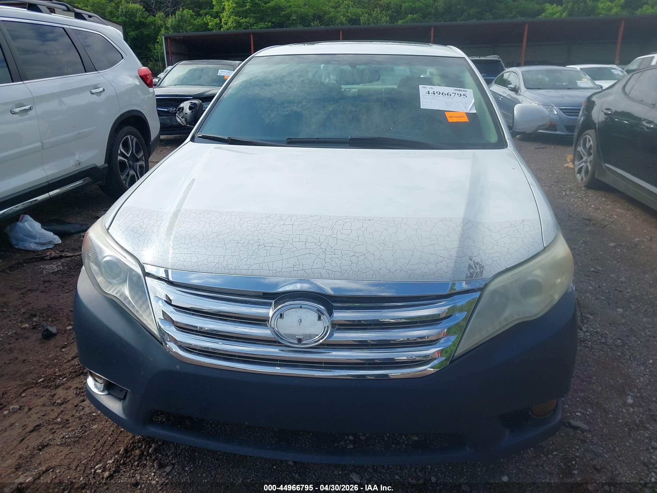 2011 Toyota Avalon Limited White vin: 4T1BK3DB6BU439016