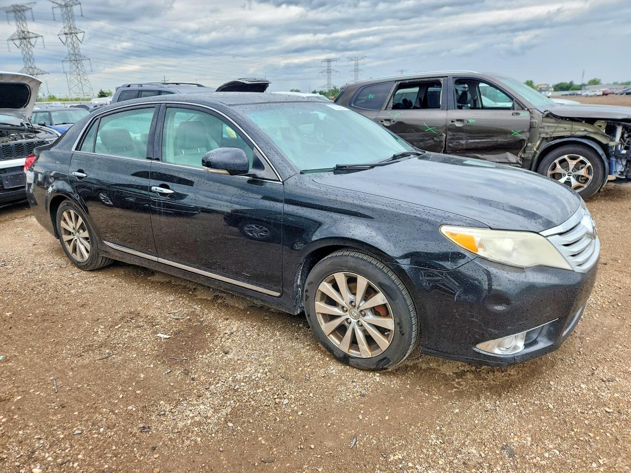 2012 Toyota Avalon Limited Black vin: 4T1BK3DB6CU443021