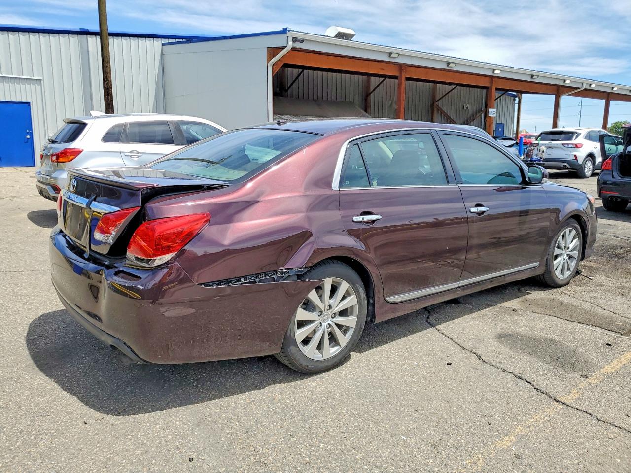 2012 Toyota Avalon Limited Burgundy vin: 4T1BK3DB6CU446873