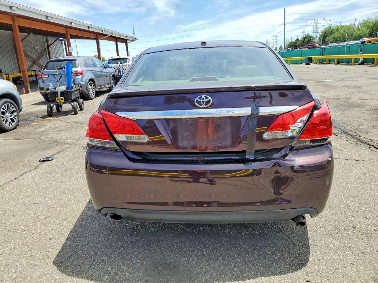 2012 Toyota Avalon Limited Burgundy vin: 4T1BK3DB6CU446873