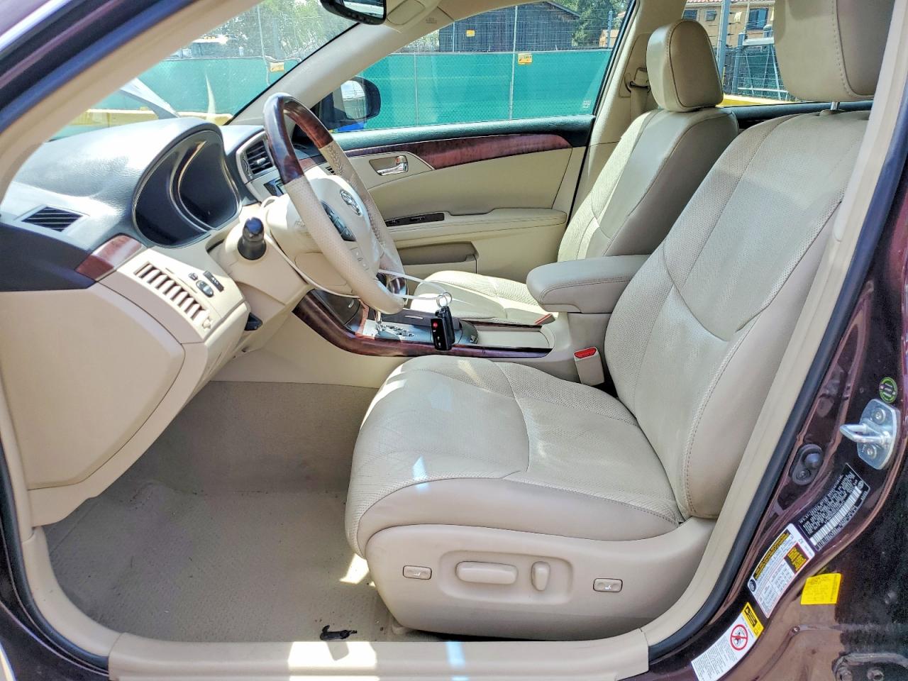2012 Toyota Avalon Limited Burgundy vin: 4T1BK3DB6CU446873
