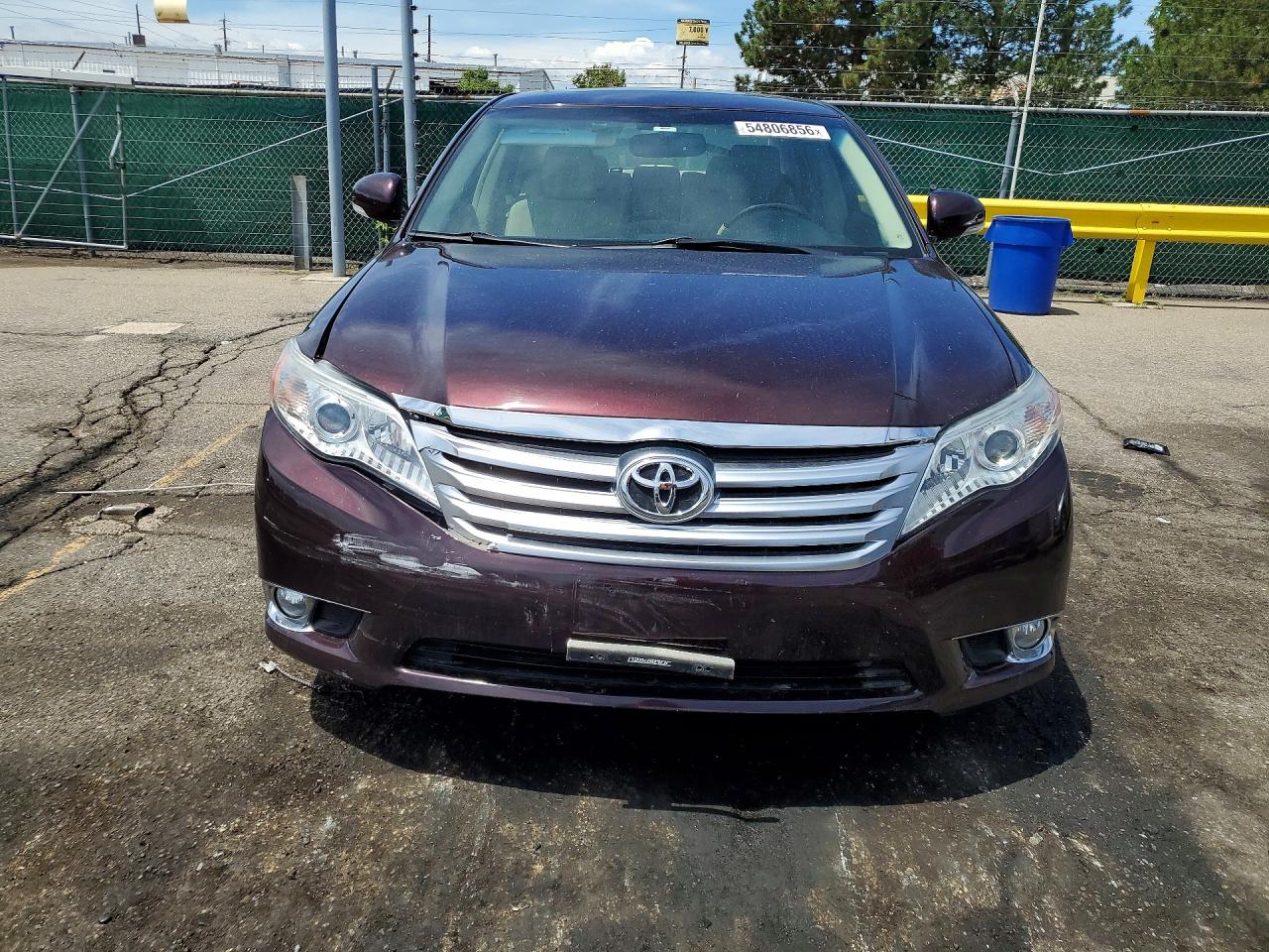 2012 Toyota Avalon Limited Burgundy vin: 4T1BK3DB6CU446873