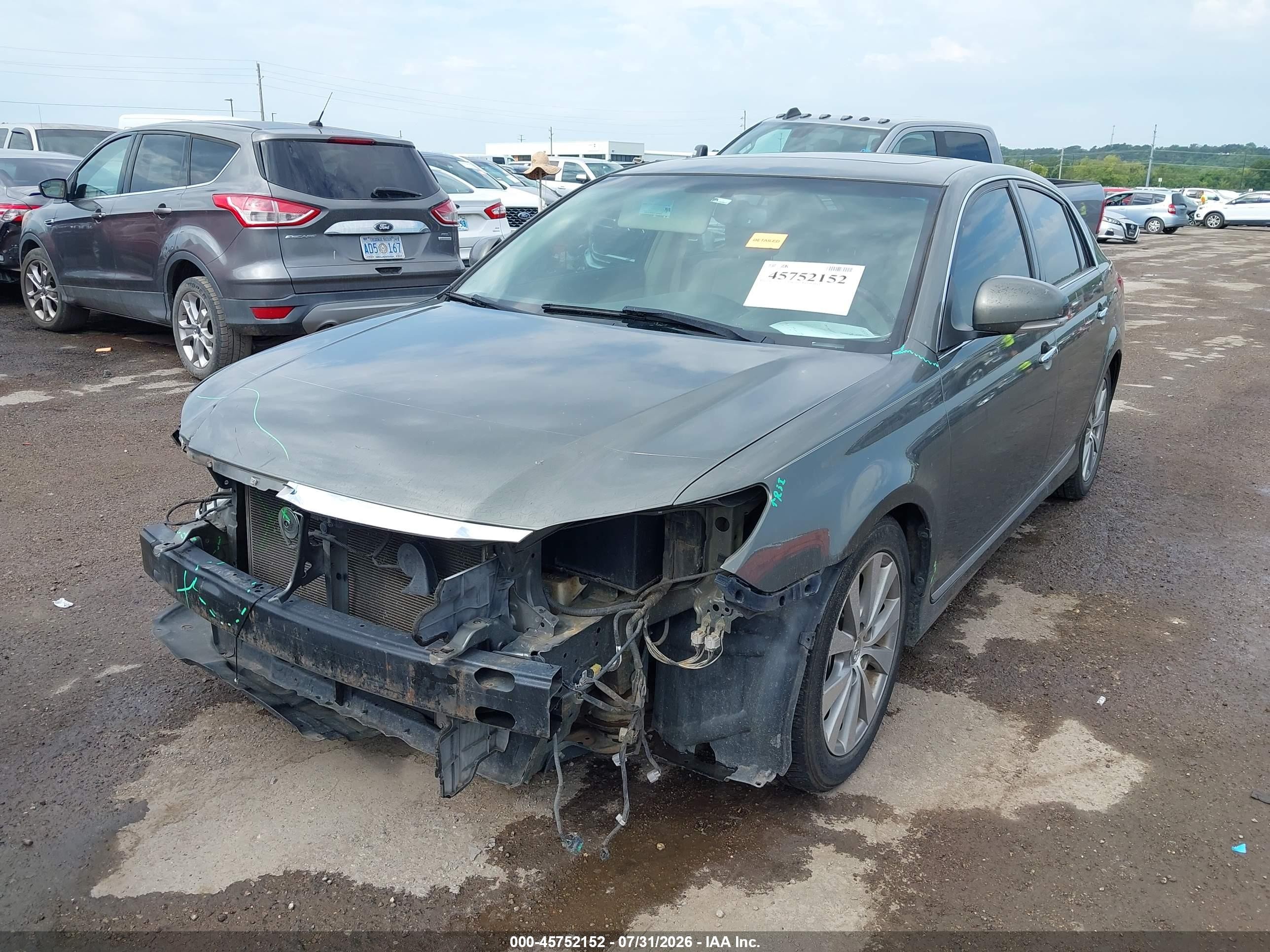 2012 Toyota Avalon Limited Gray vin: 4T1BK3DB6CU447778