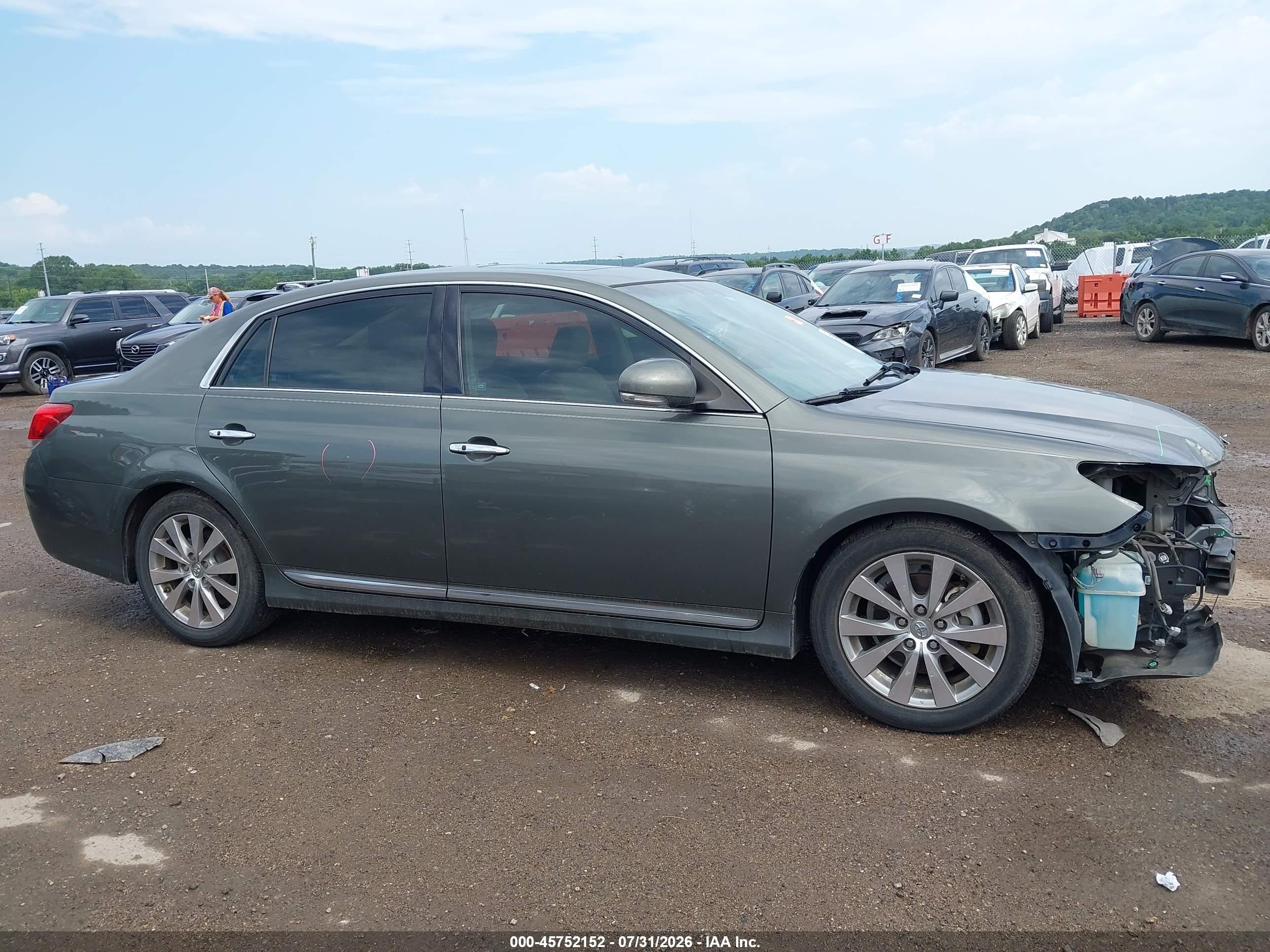 2012 Toyota Avalon Limited Gray vin: 4T1BK3DB6CU447778