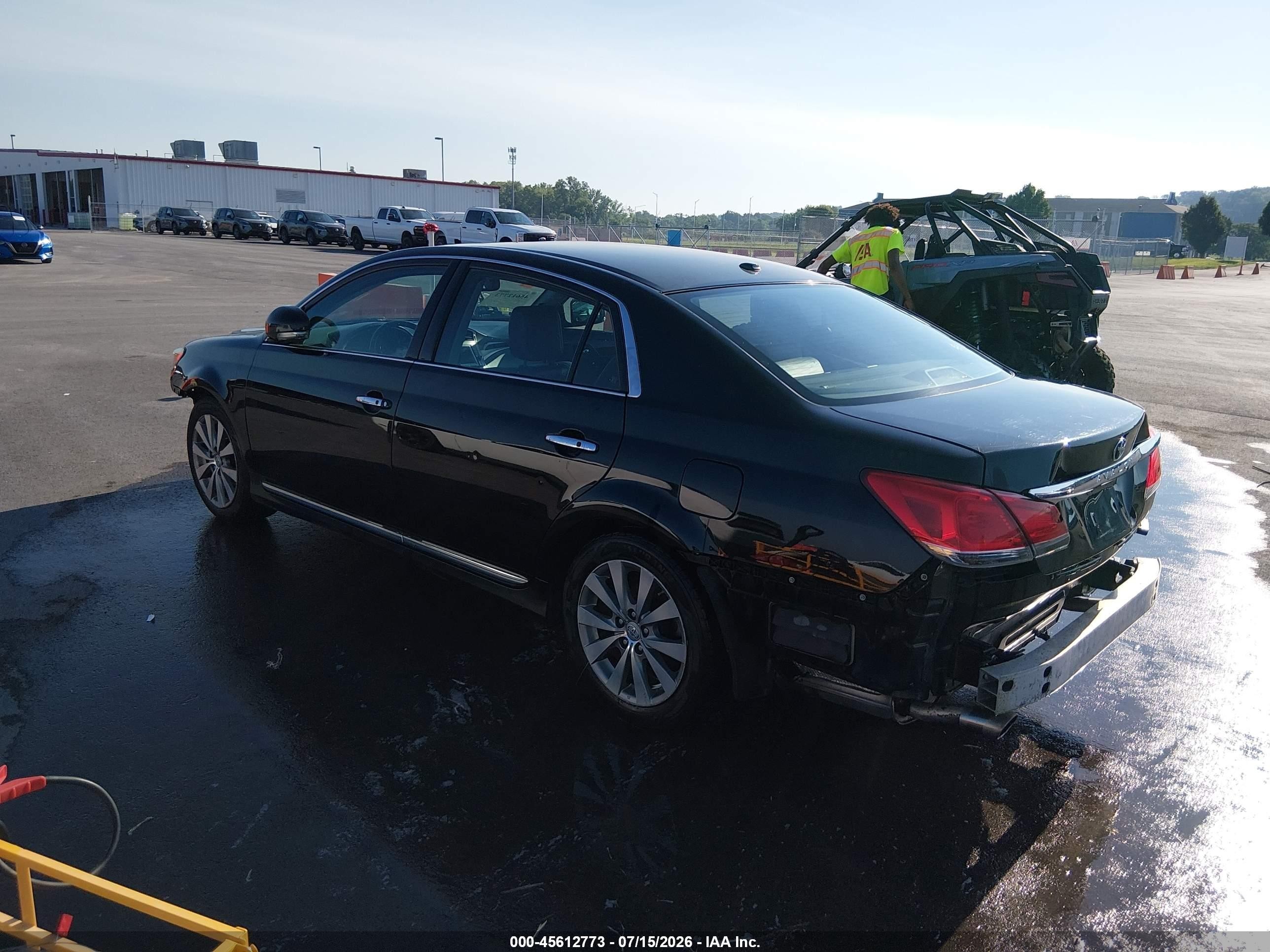 2012 Toyota Avalon Limited Black vin: 4T1BK3DB6CU453841