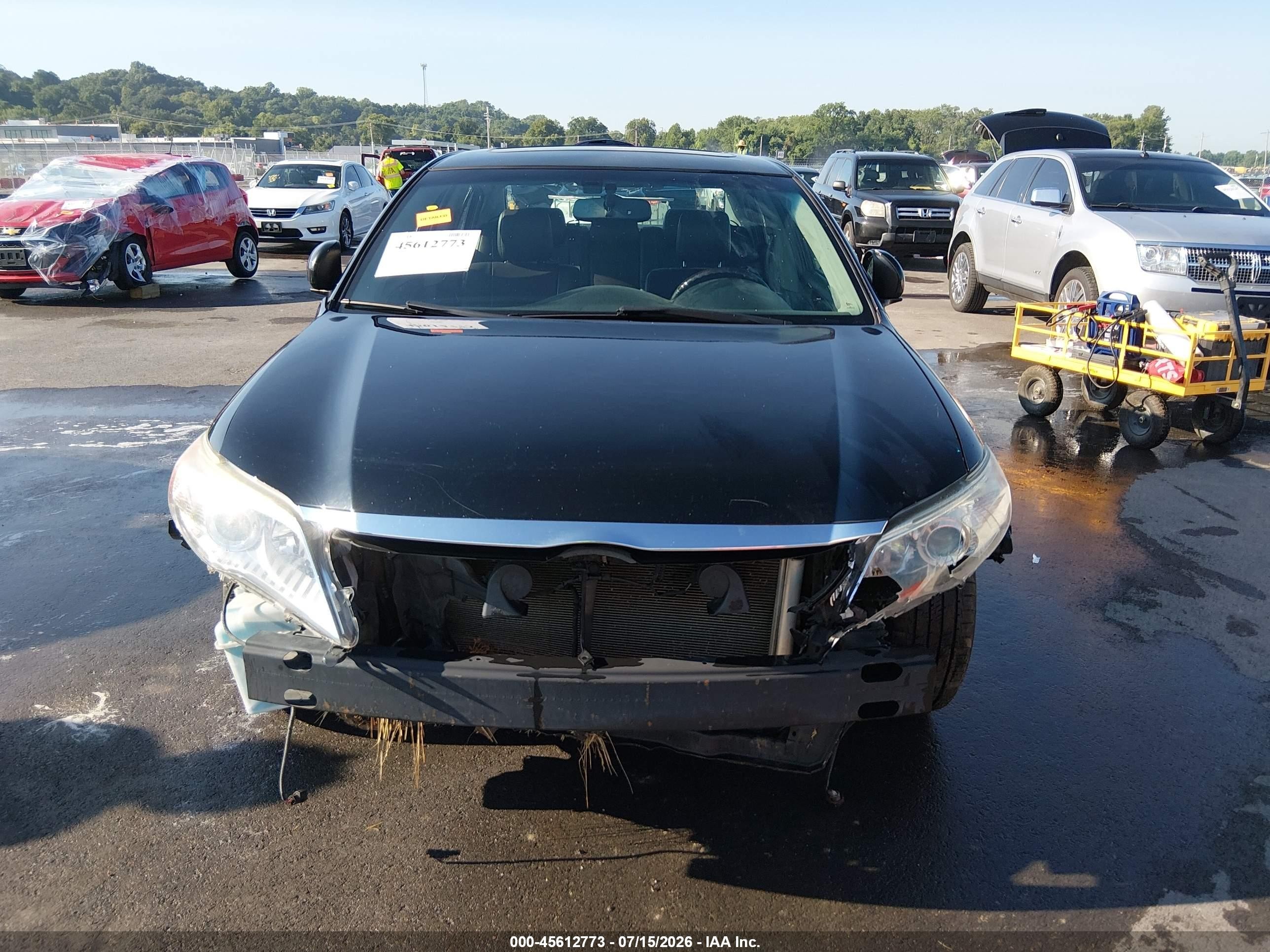 2012 Toyota Avalon Limited Black vin: 4T1BK3DB6CU453841