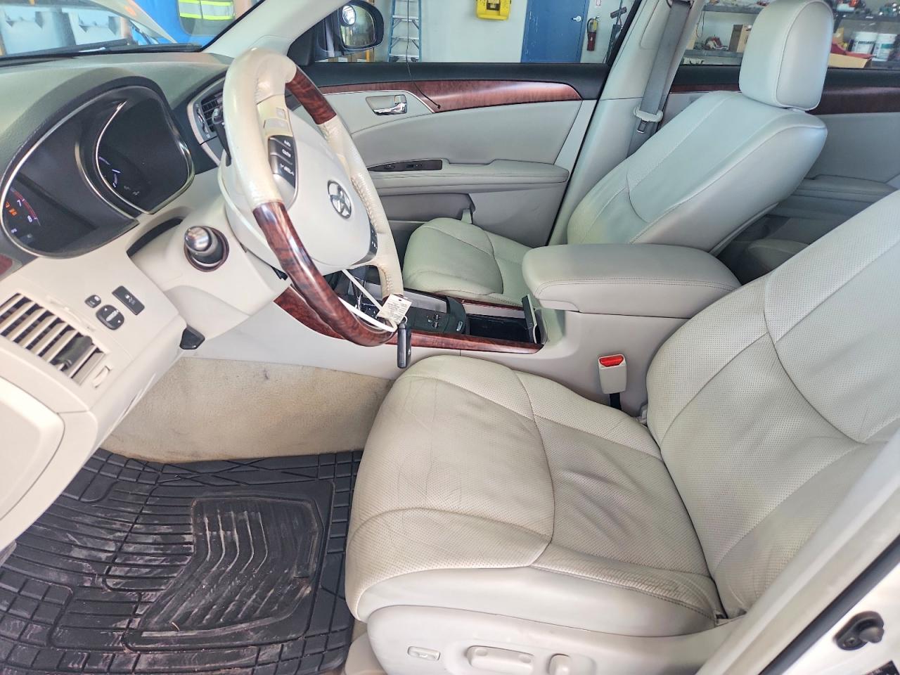 2012 Toyota Avalon Limited White vin: 4T1BK3DB6CU471238