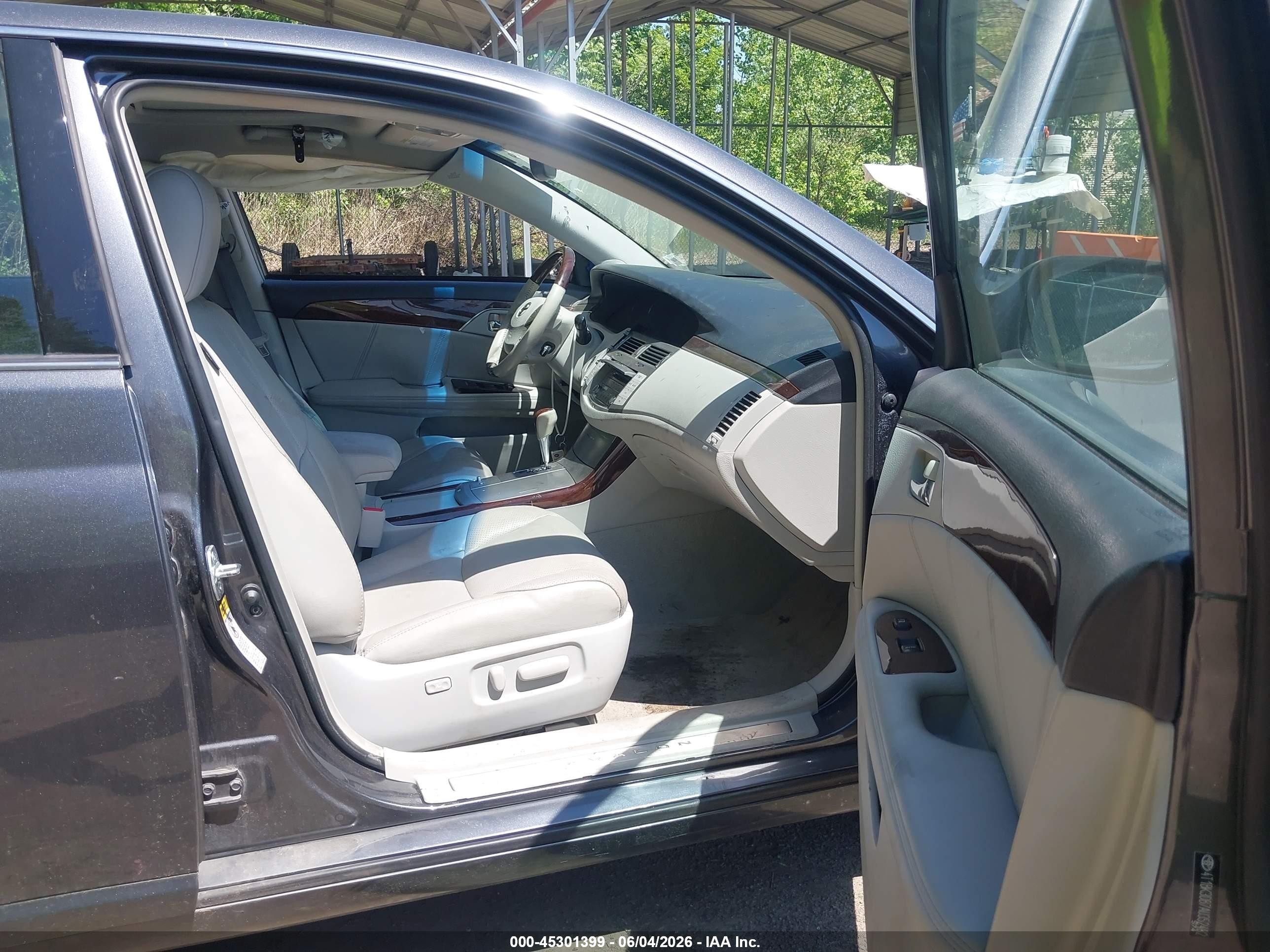 2010 Toyota Avalon Limited Gray vin: 4T1BK3DB7AU352482