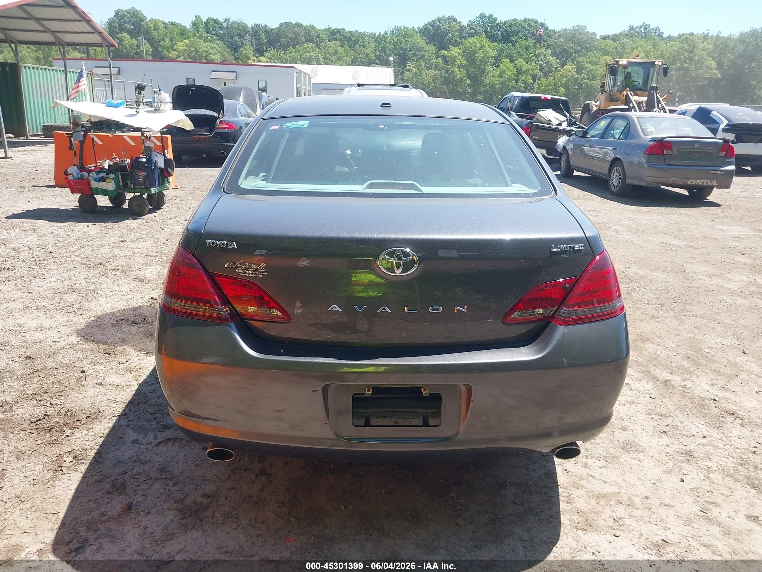 2010 Toyota Avalon Limited Gray vin: 4T1BK3DB7AU352482