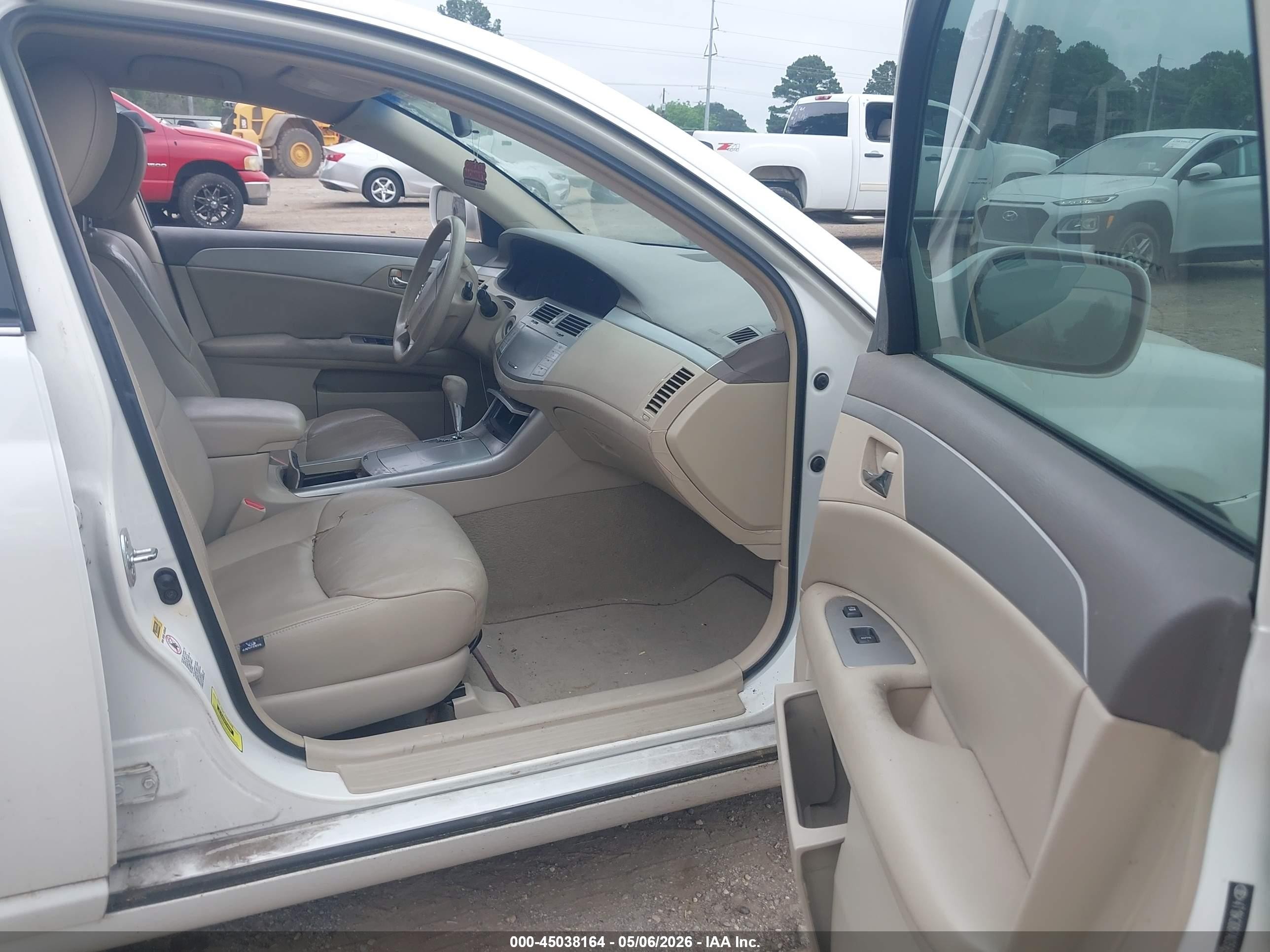 2010 Toyota Avalon Xl White vin: 4T1BK3DB7AU356970