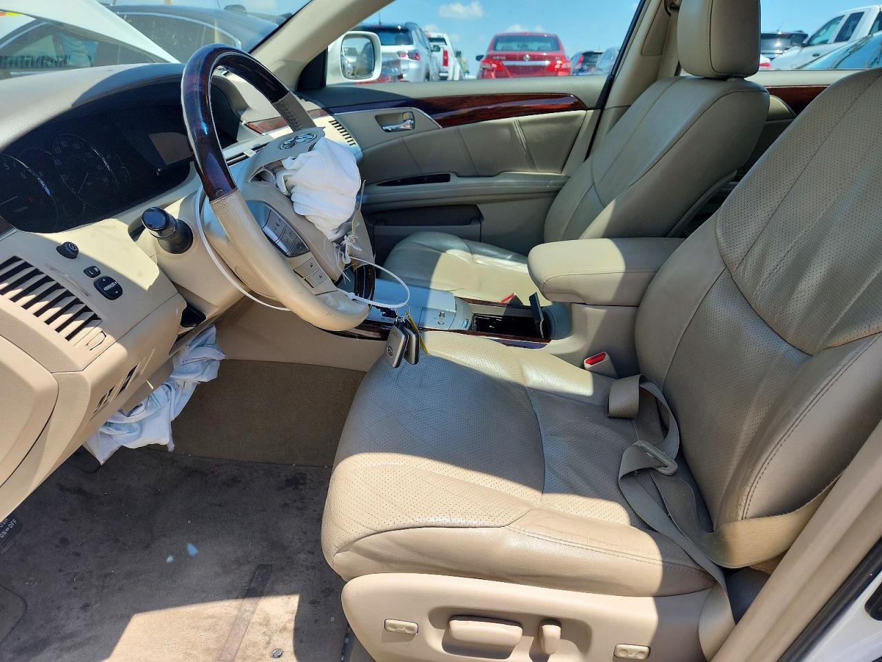 2010 Toyota Avalon Limited White vin: 4T1BK3DB7AU365524