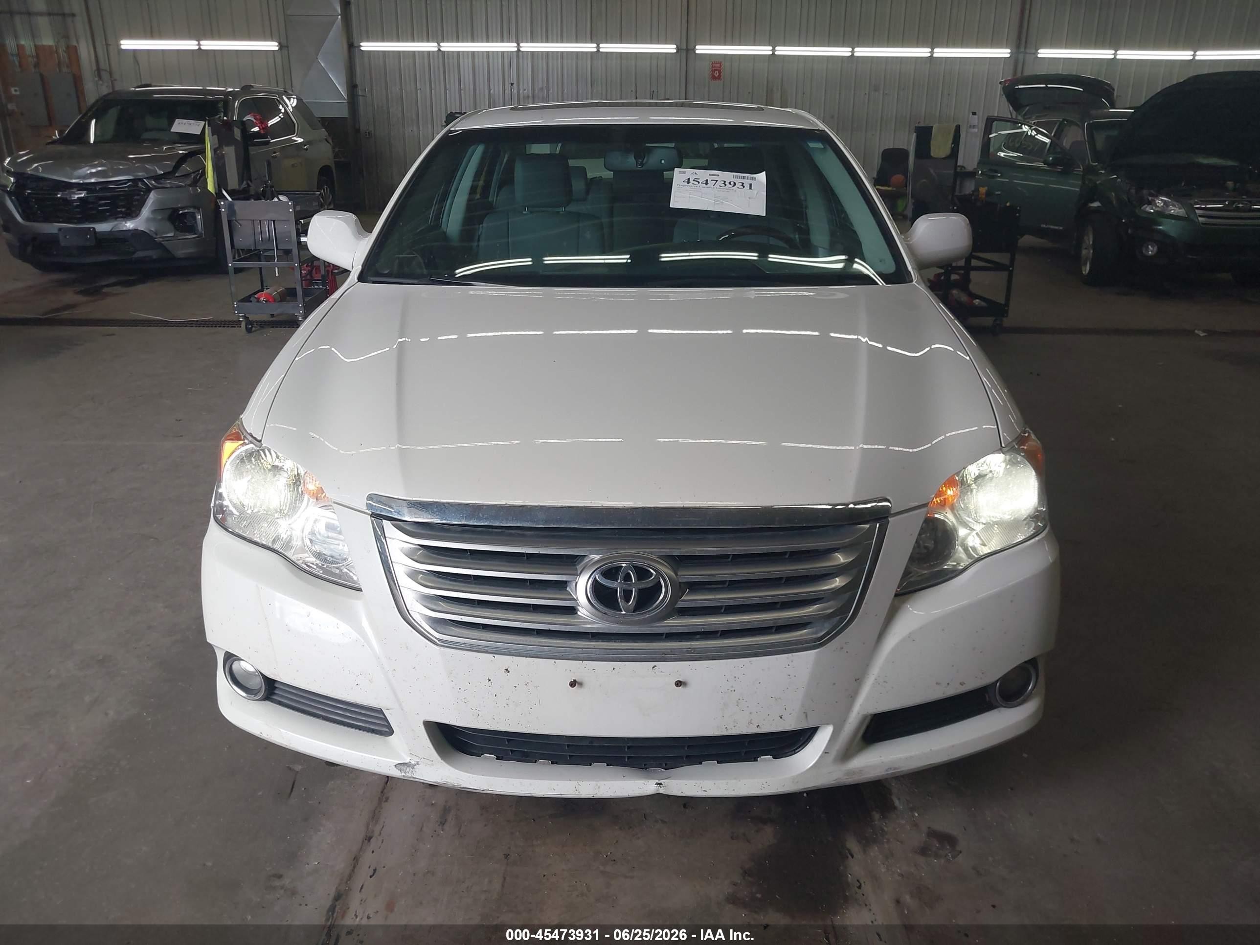 2010 Toyota Avalon Limited White vin: 4T1BK3DB7AU365913