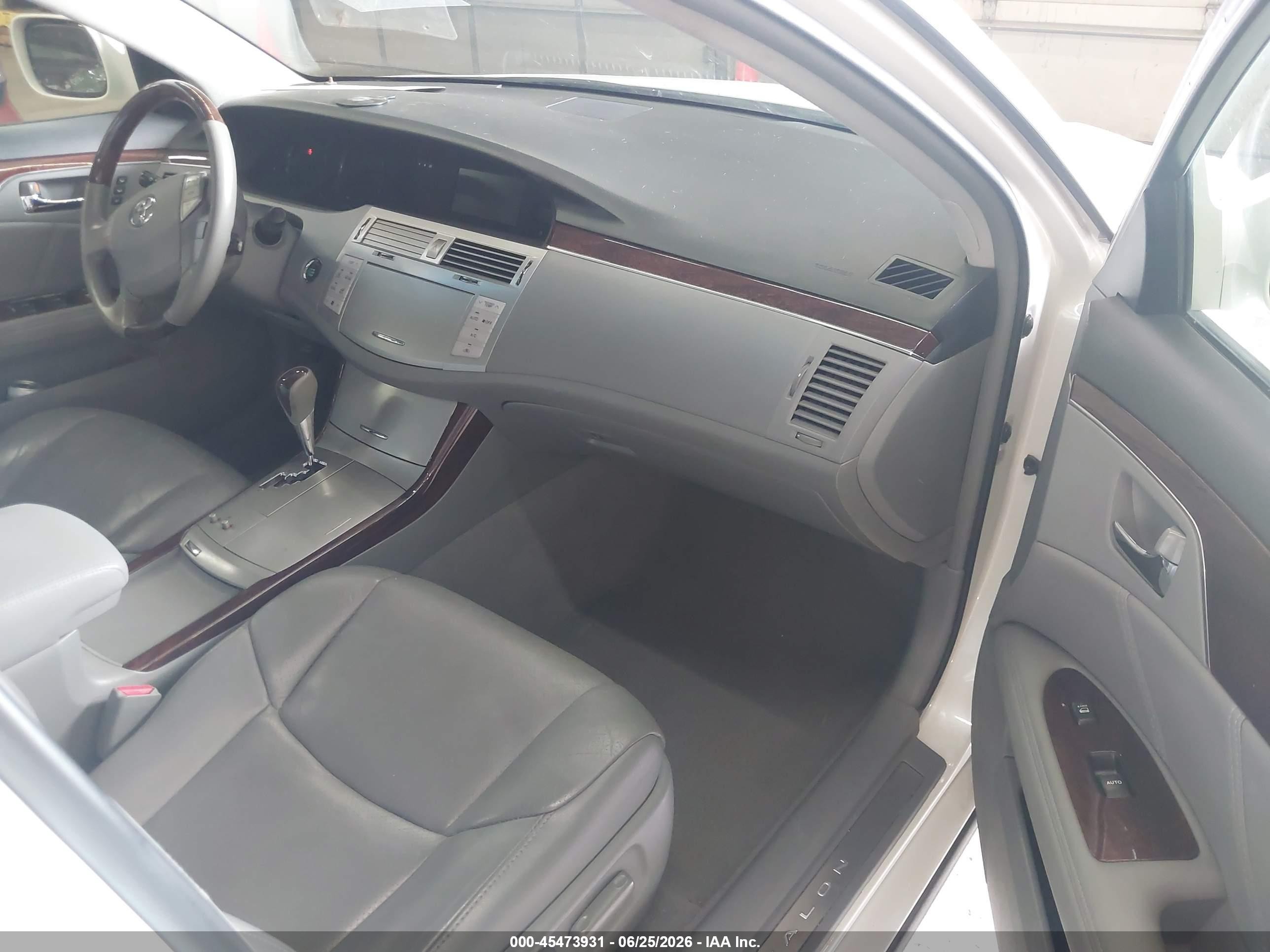 2010 Toyota Avalon Limited White vin: 4T1BK3DB7AU365913