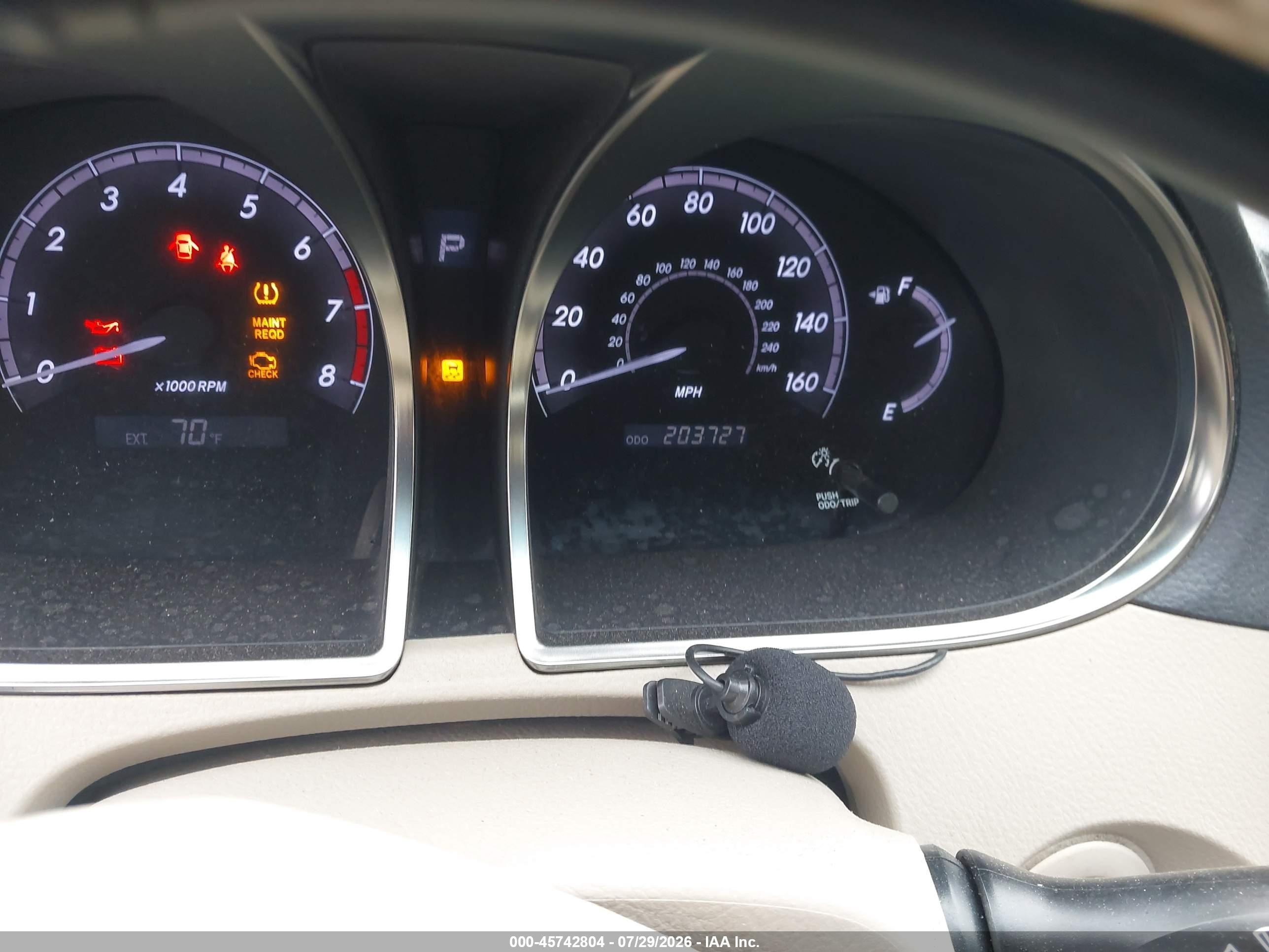 2011 Toyota Avalon   Green vin: 4T1BK3DB7BU372989