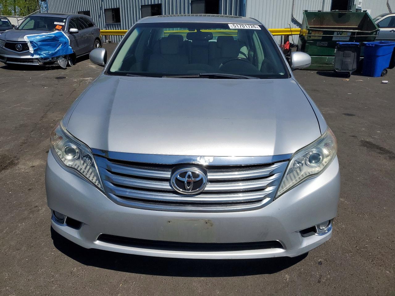2011 Toyota Avalon Limited Silver vin: 4T1BK3DB7BU384172