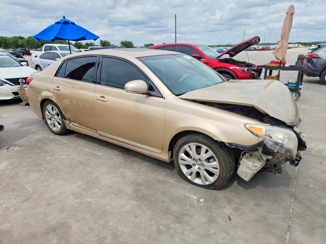 2011 Toyota Avalon Base Beige vin: 4T1BK3DB7BU391946