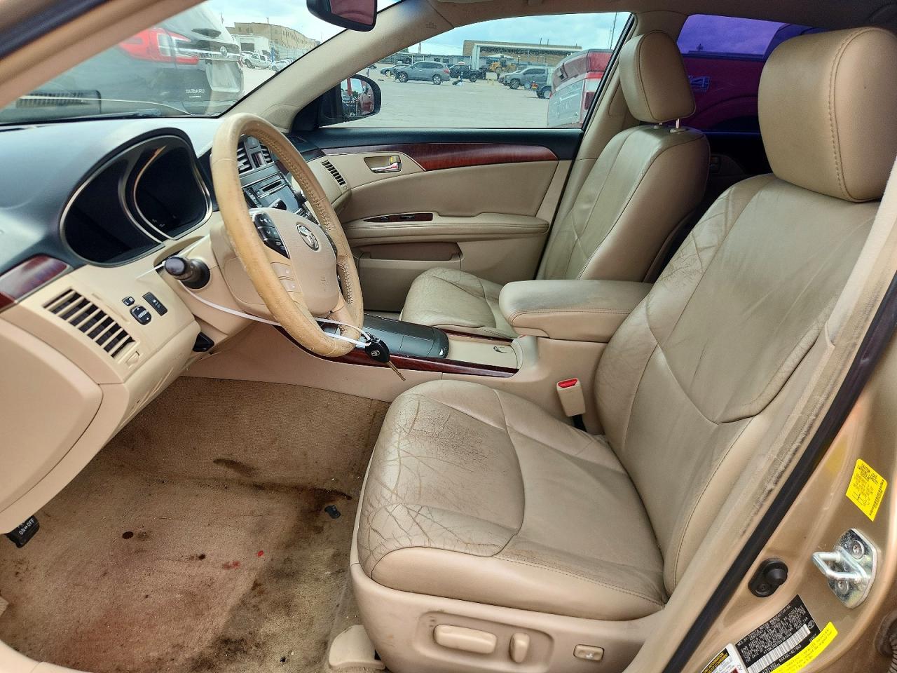 2011 Toyota Avalon Base Beige vin: 4T1BK3DB7BU391946