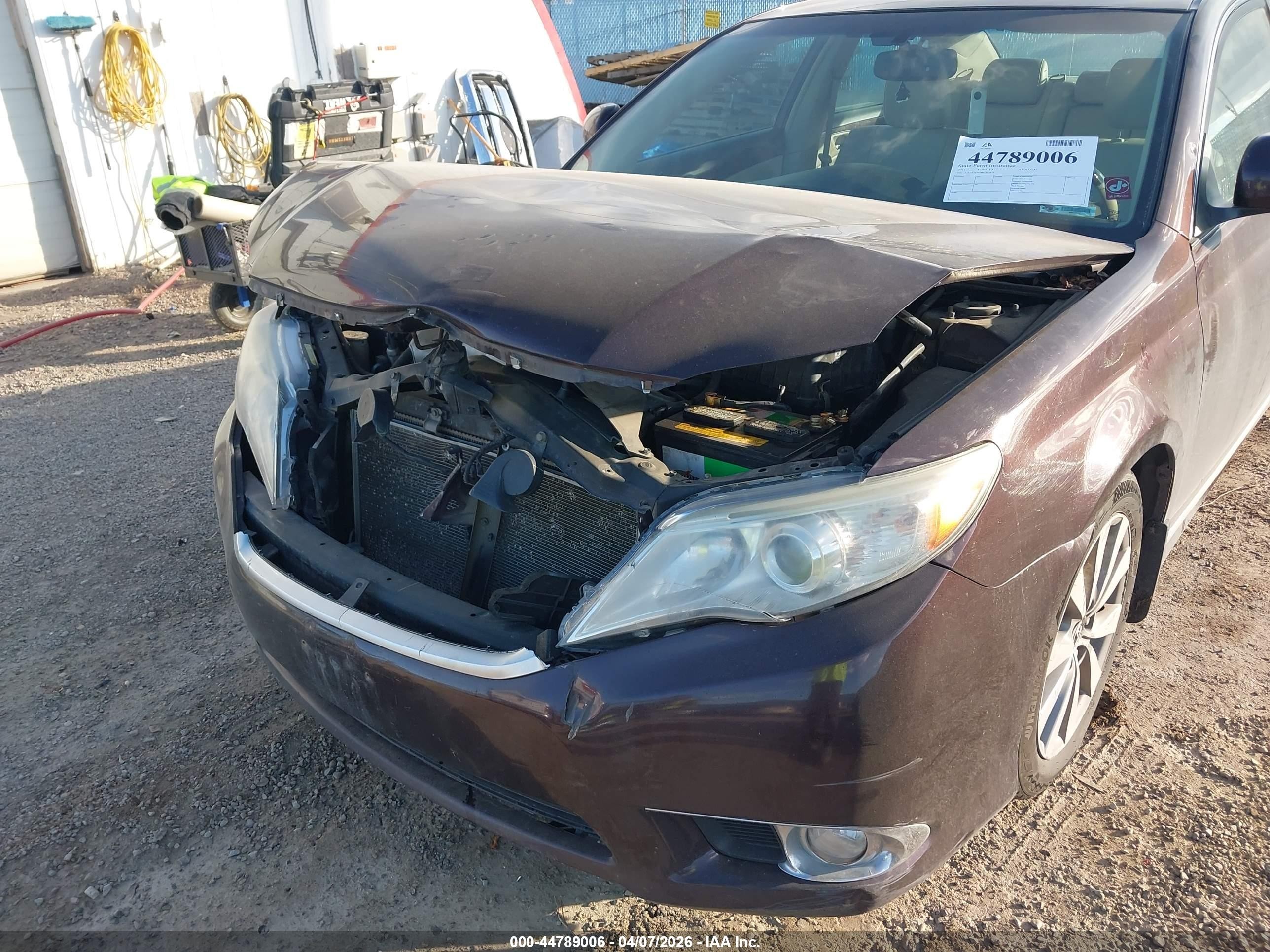 2011 Toyota Avalon Limited Бордовый vin: 4T1BK3DB7BU392434