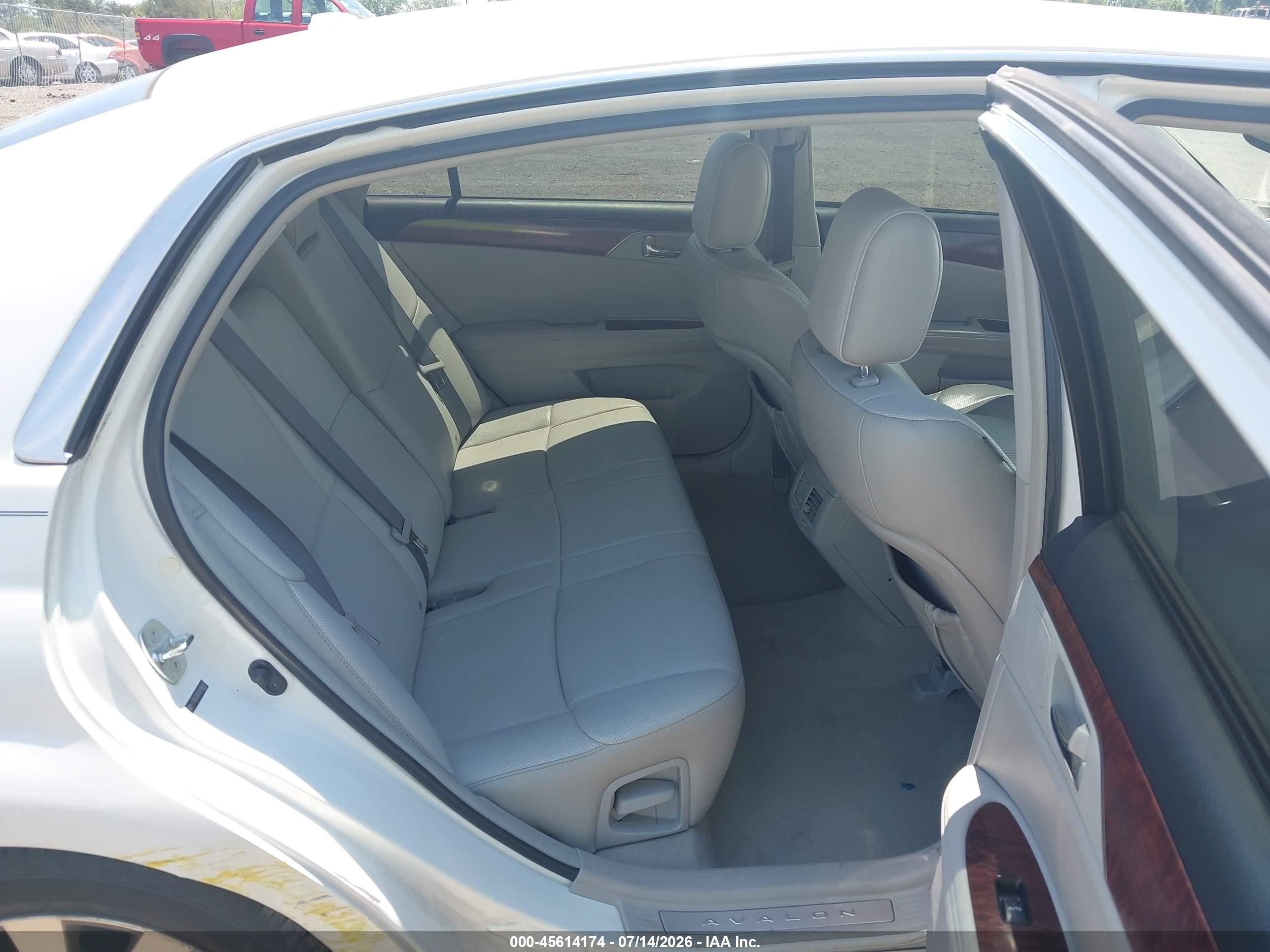 2011 Toyota Avalon Limited White vin: 4T1BK3DB7BU399691